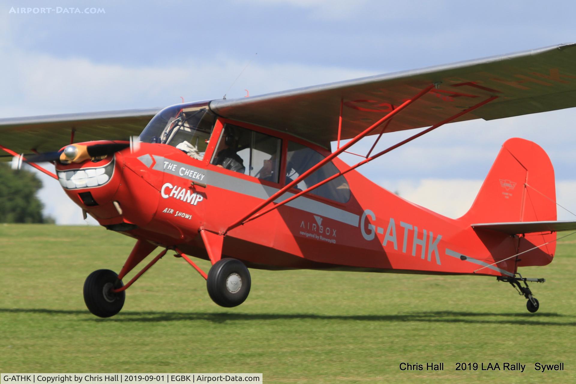G-ATHK, 1946 Aeronca 7AC Champion C/N 7AC-971, 2019 LAA Rally, Sywell