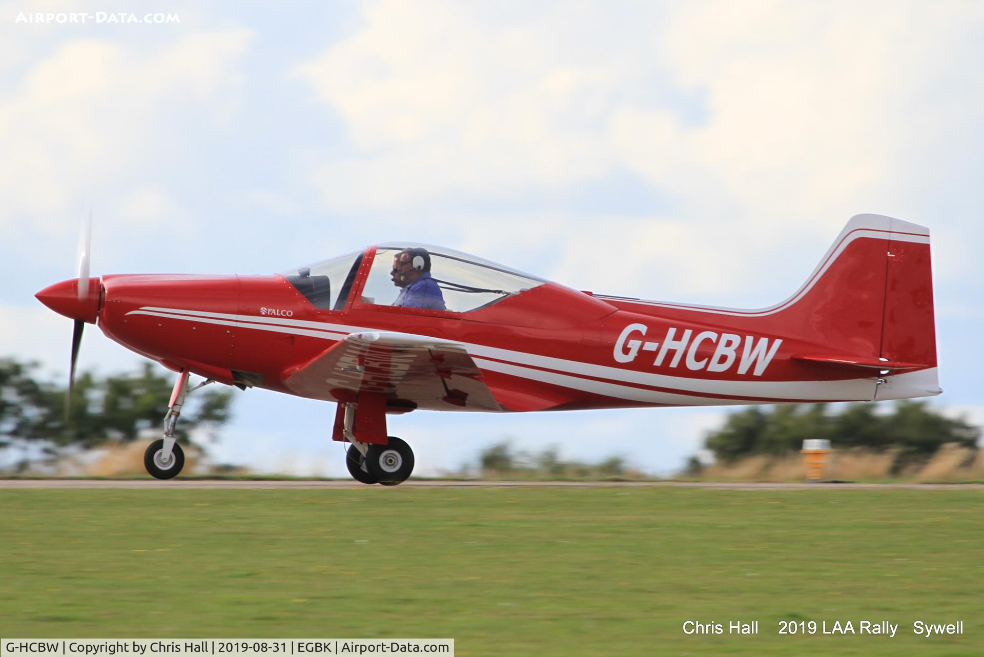 G-HCBW, 2015 Sequoia Falco F8L C/N PFA 100-12788, 2019 LAA Rally, Sywell