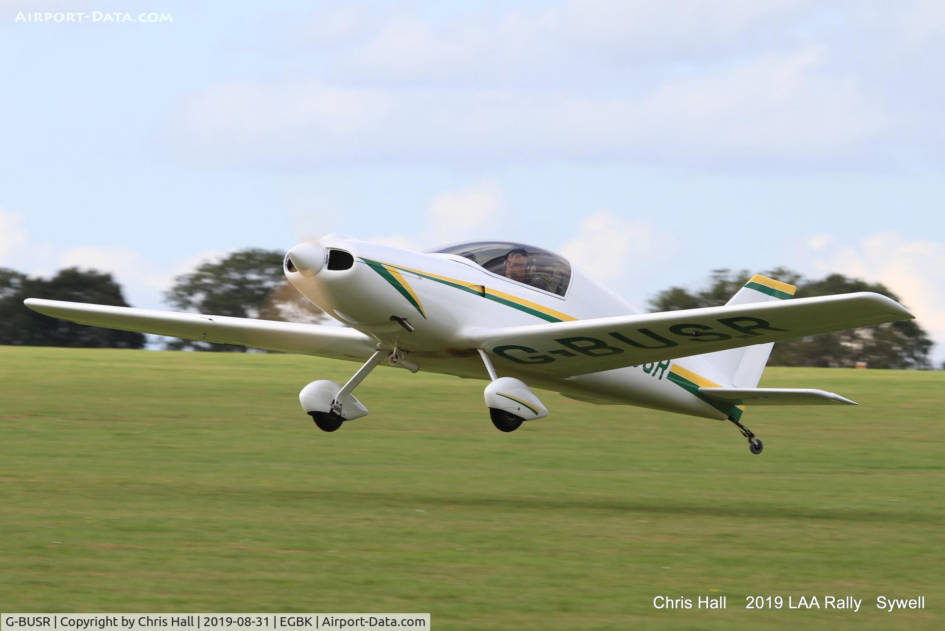 G-BUSR, 1995 Aero Designs Pulsar C/N PFA 202-12356, 2019 LAA Rally, Sywell