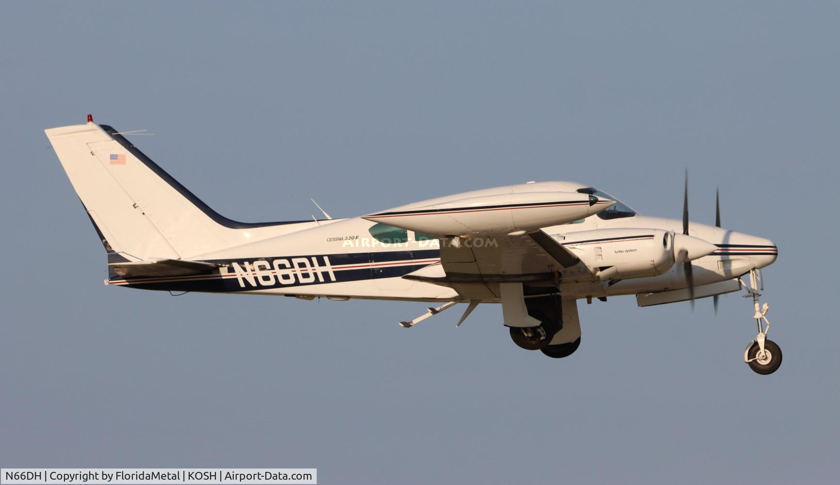 N66DH, 1966 Cessna 320E Executive Skyknight C/N 320E0041, C320 zx 