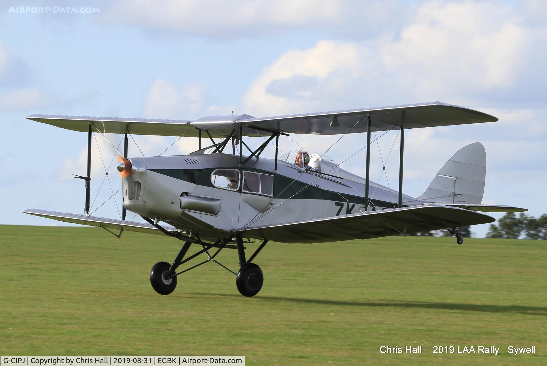 G-CIPJ, 1938 De Havilland DH.83 Fox Moth C/N TS2810, 2019 LAA Rally, Sywell