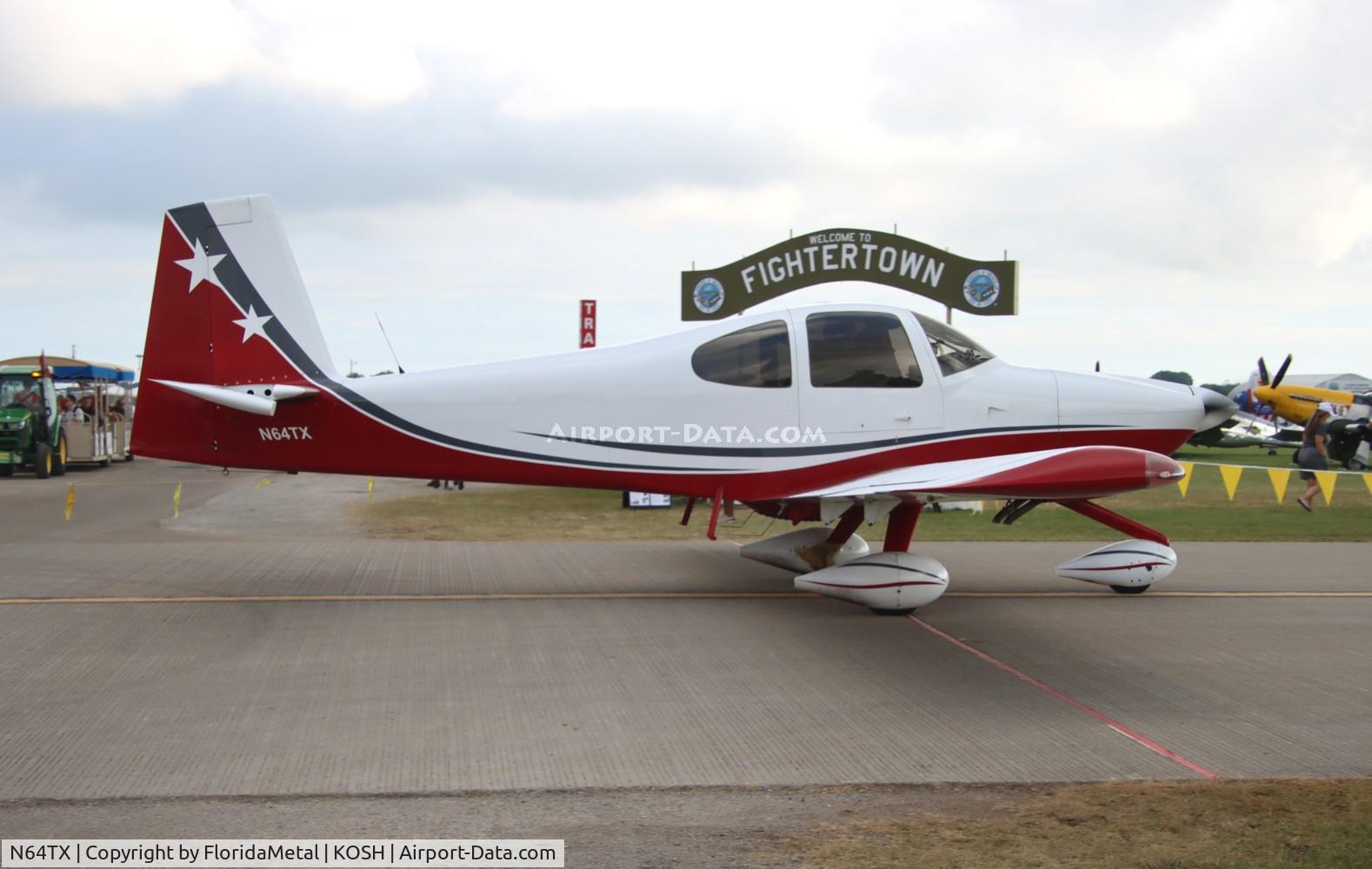 N64TX, 2008 Vans RV-10 C/N 40378, RV-10 zx
