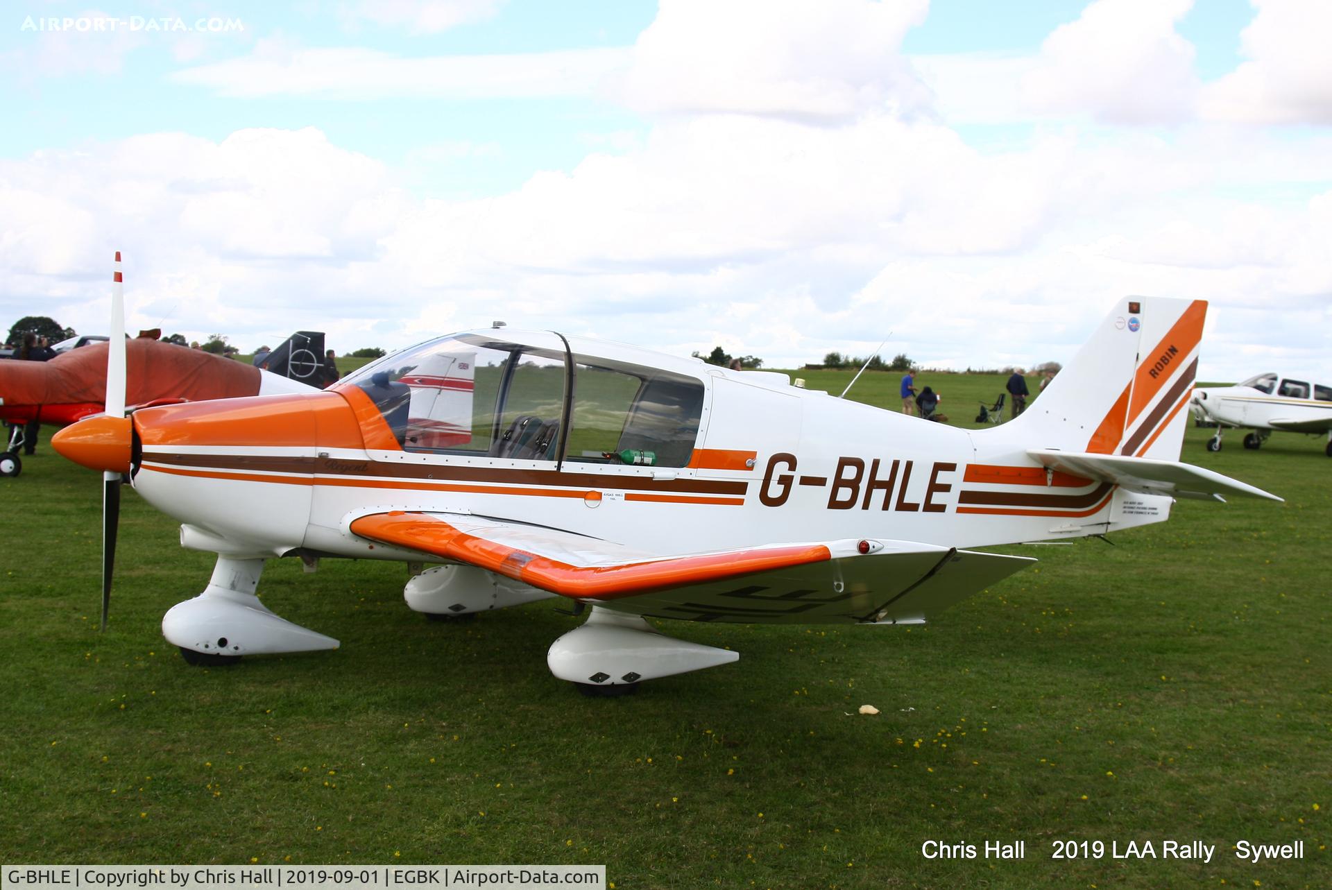 G-BHLE, 1980 Robin DR-400-180 Regent Regent C/N 1466, 2019 LAA Rally, Sywell
