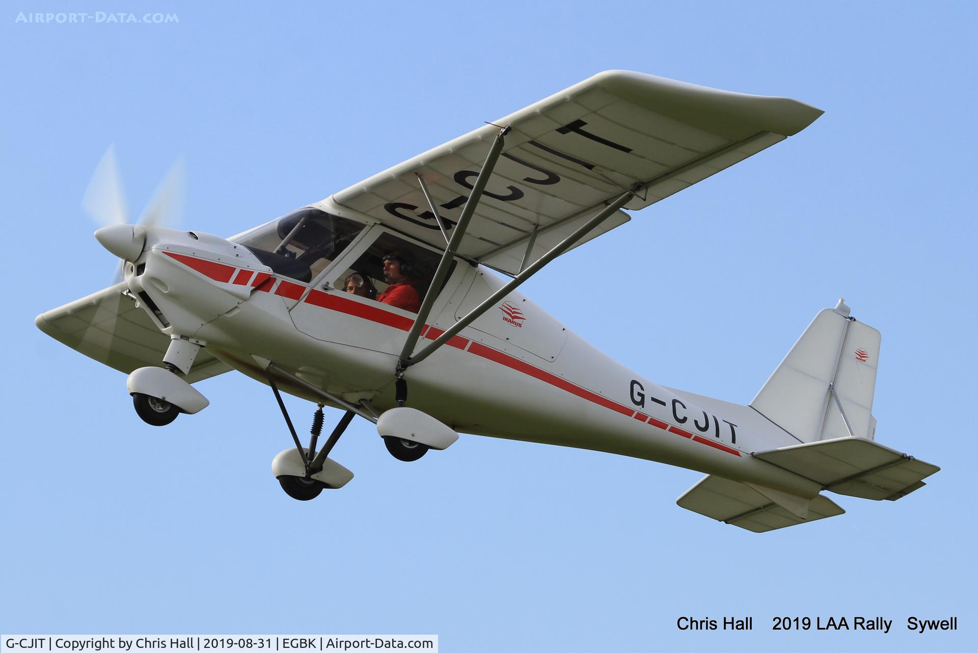 G-CJIT, 2016 Comco  Ikarus C42 FB100 Bravo C/N 1608-7466, 2019 LAA Rally, Sywell