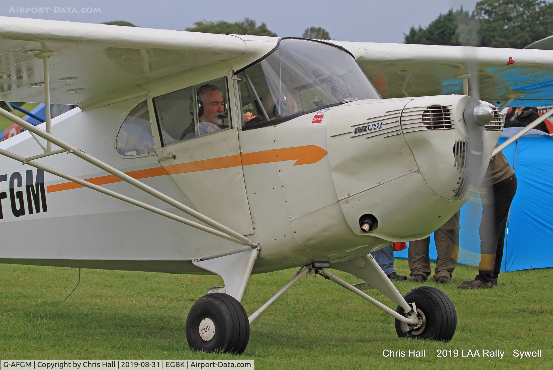 G-AFGM, 1940 Piper J-4A Cub Coupe C/N 4-943, 2019 LAA Rally, Sywell