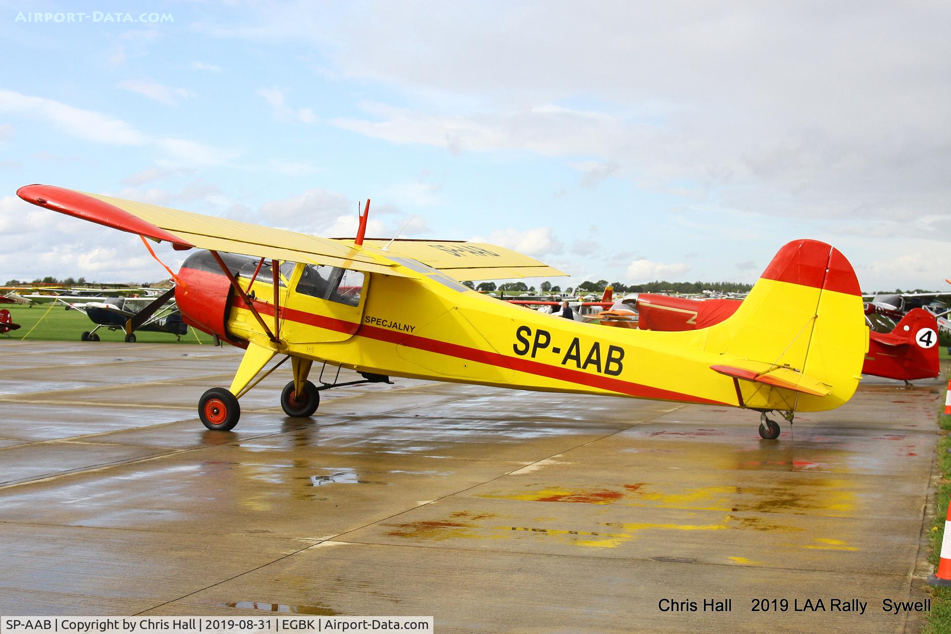 SP-AAB, 1956 Yakovlev Yak-12M C/N 112602, 2019 LAA Rally, Sywell