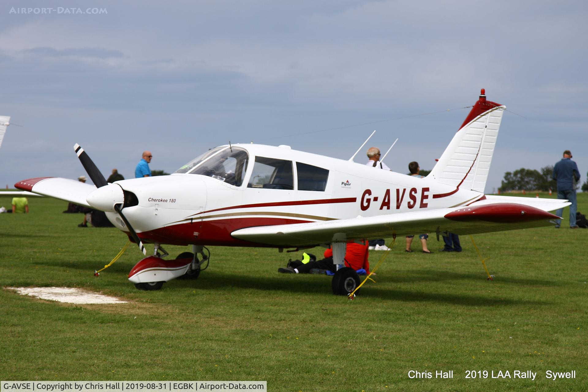 G-AVSE, 1967 Piper PA-28-180 Cherokee C/N 28-4196, 2019 LAA Rally, Sywell
