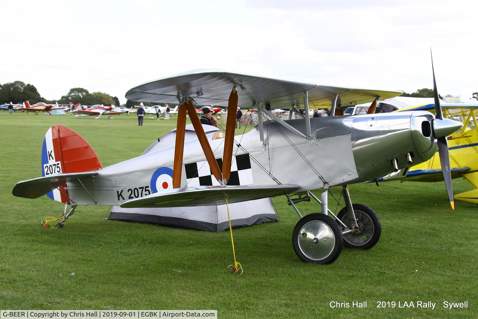 G-BEER, 1979 Isaacs Fury II C/N PFA 1588, 2019 LAA Rally, Sywell