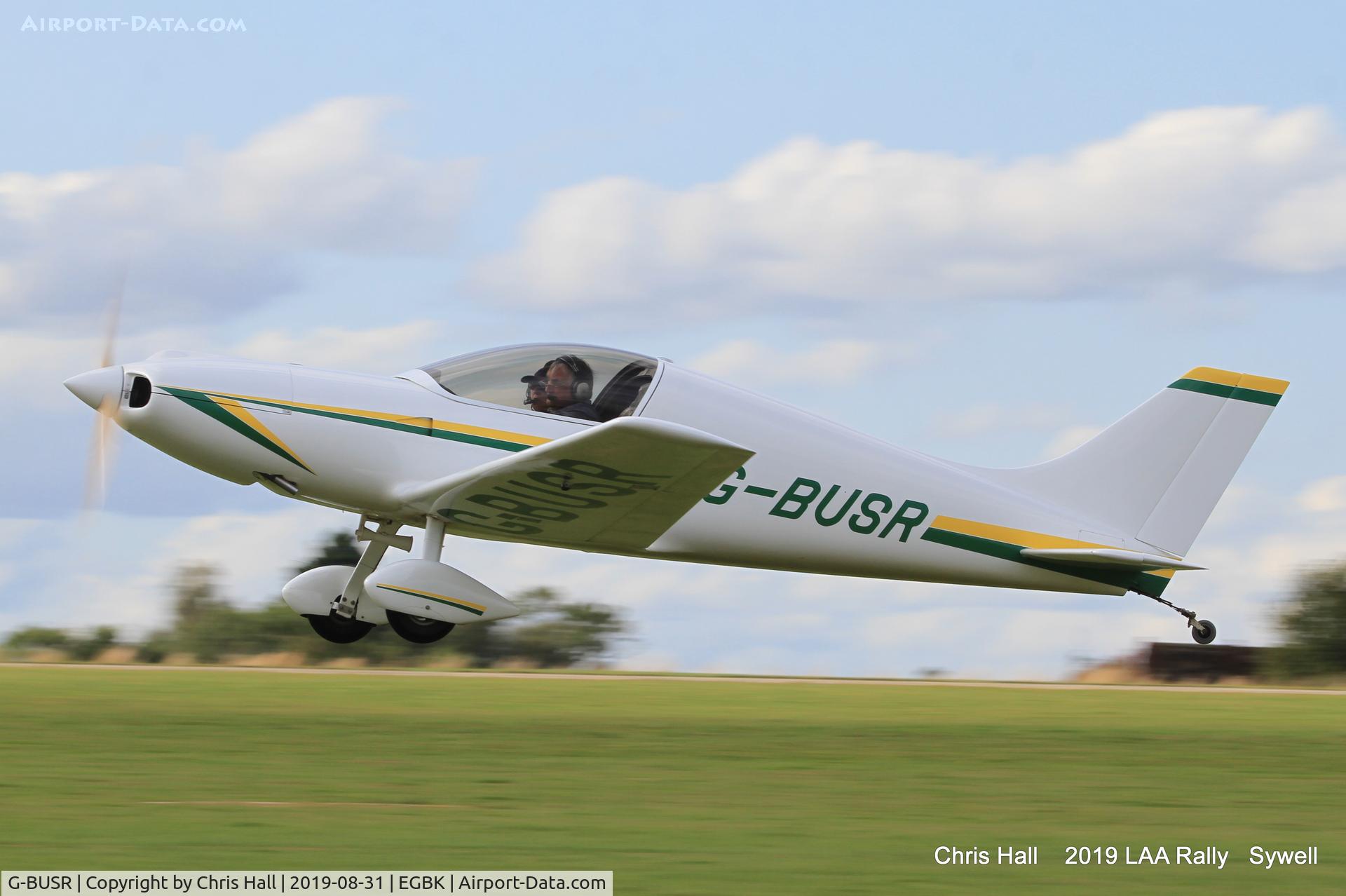 G-BUSR, 1995 Aero Designs Pulsar C/N PFA 202-12356, 2019 LAA Rally, Sywell