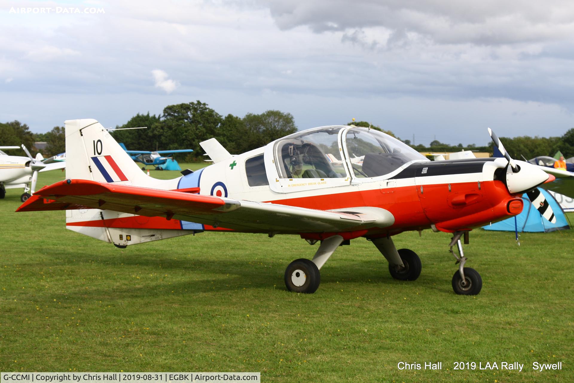 G-CCMI, 1973 Scottish Aviation Bulldog T.1 C/N BH120/199, 2019 LAA Rally, Sywell
