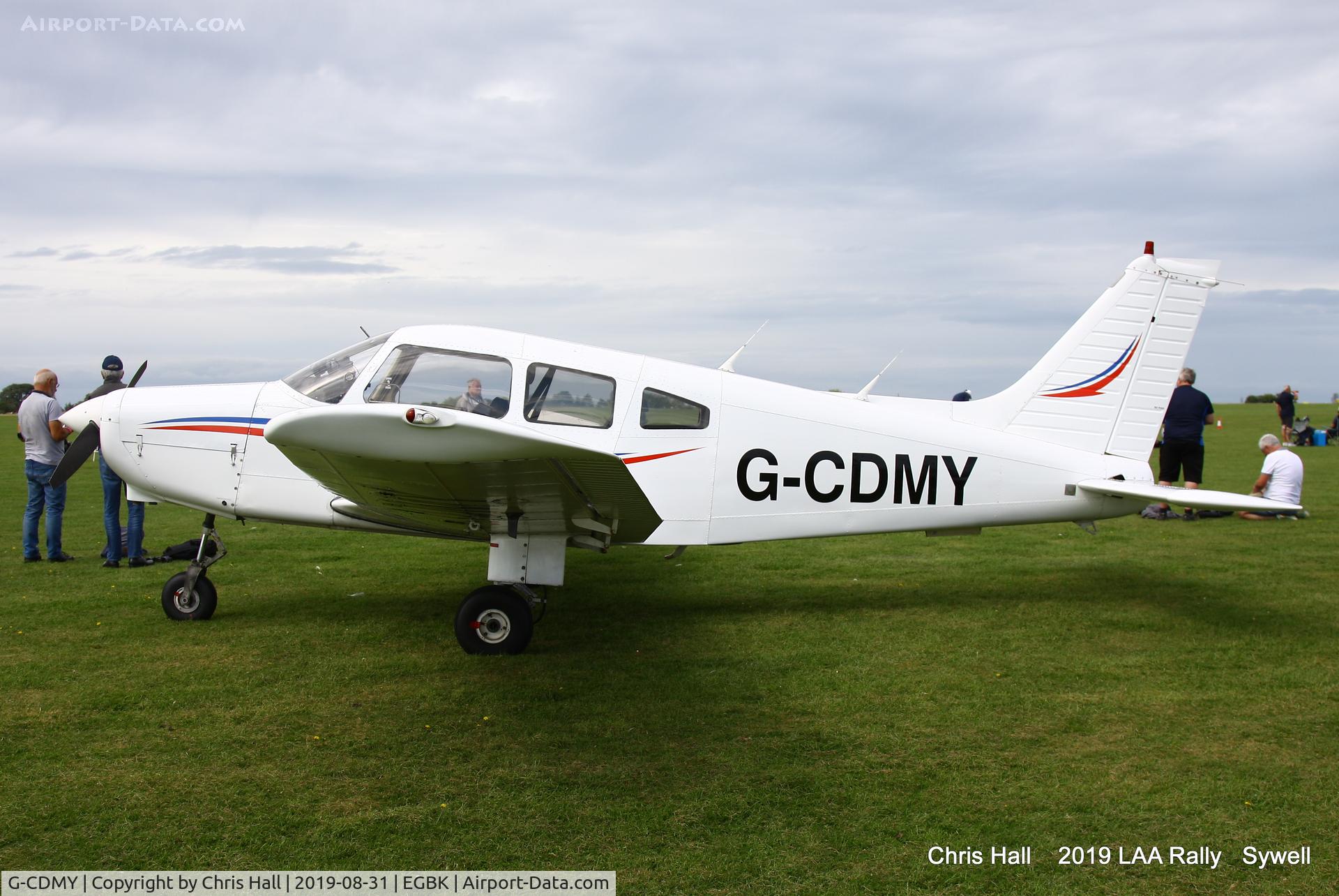 G-CDMY, 1979 Piper PA-28-161 Cherokee Warrior II C/N 28-7916007, 2019 LAA Rally, Sywell