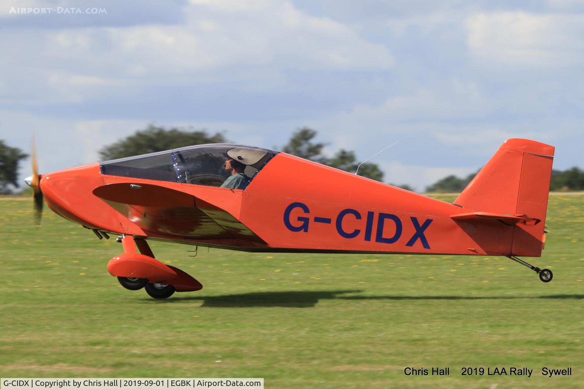 G-CIDX, 2013 Sonex Sonex C/N LAA 337-15058, 2019 LAA Rally, Sywell