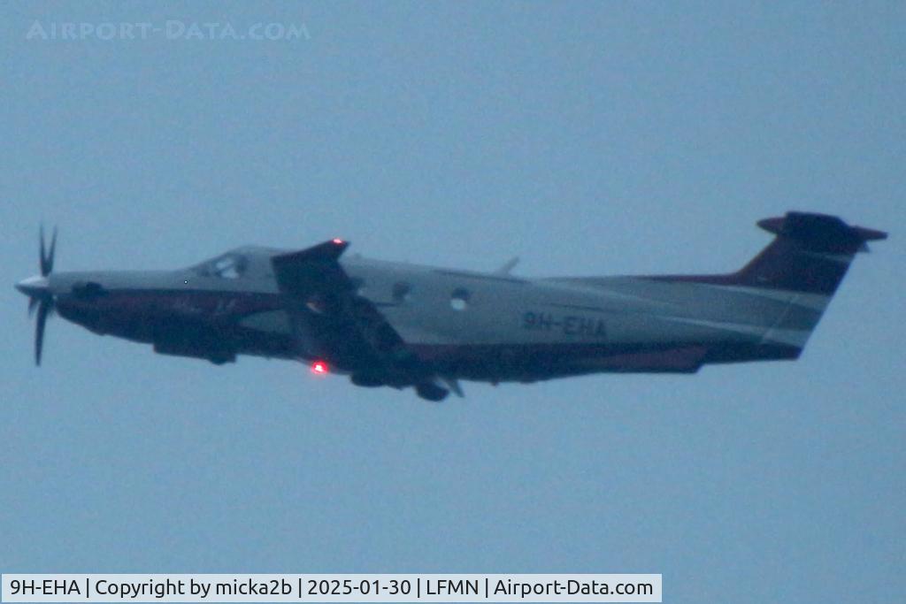 9H-EHA, 2017 Pilatus PC-12/47E C/N 1744, Take off
