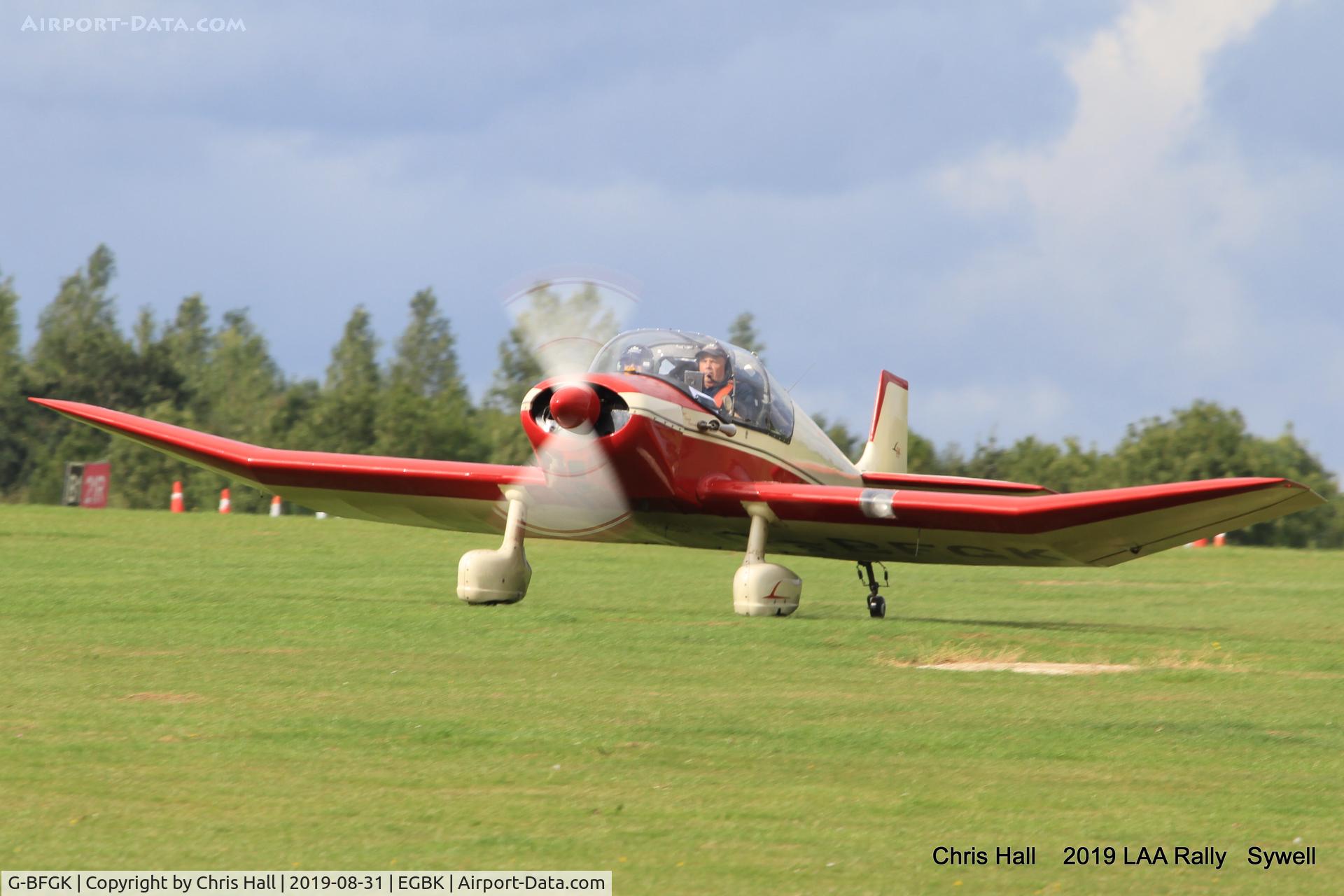 G-BFGK, 1957 SAN Jodel D-117 Grand Tourisme C/N 644, 2019 LAA Rally, Sywell