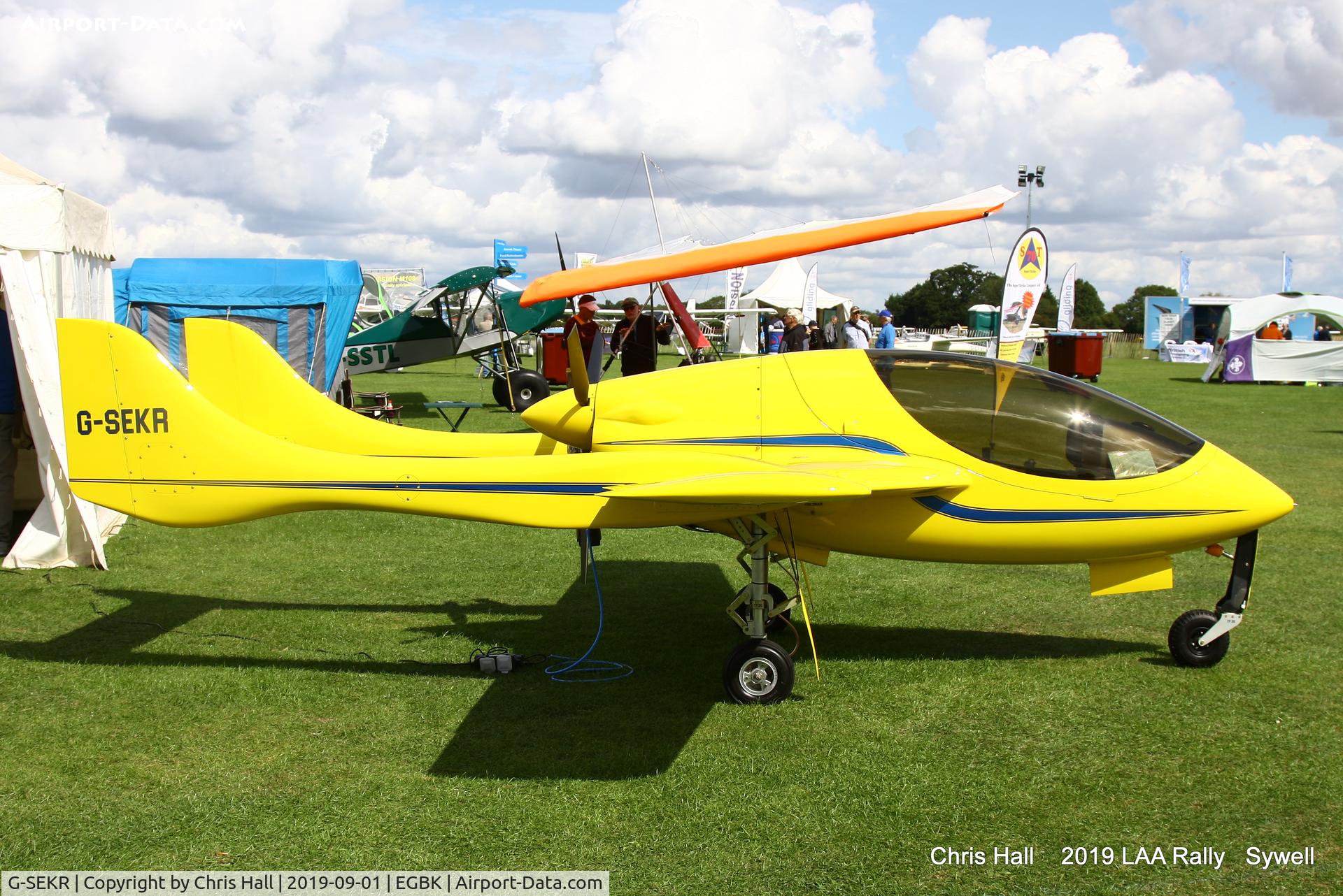 G-SEKR, 2019 Shaw ISA 180 Seeker C/N LAA 408-15535, 2019 LAA Rally, Sywell