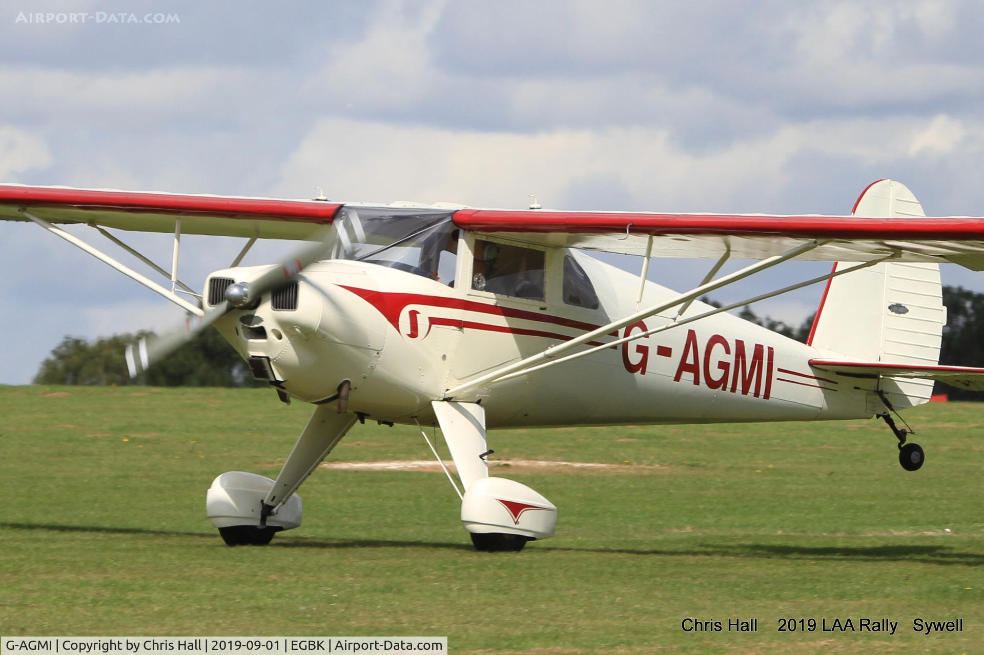 G-AGMI, 1941 Luscombe 8E Silvaire C/N 1569, 2019 LAA Rally, Sywell