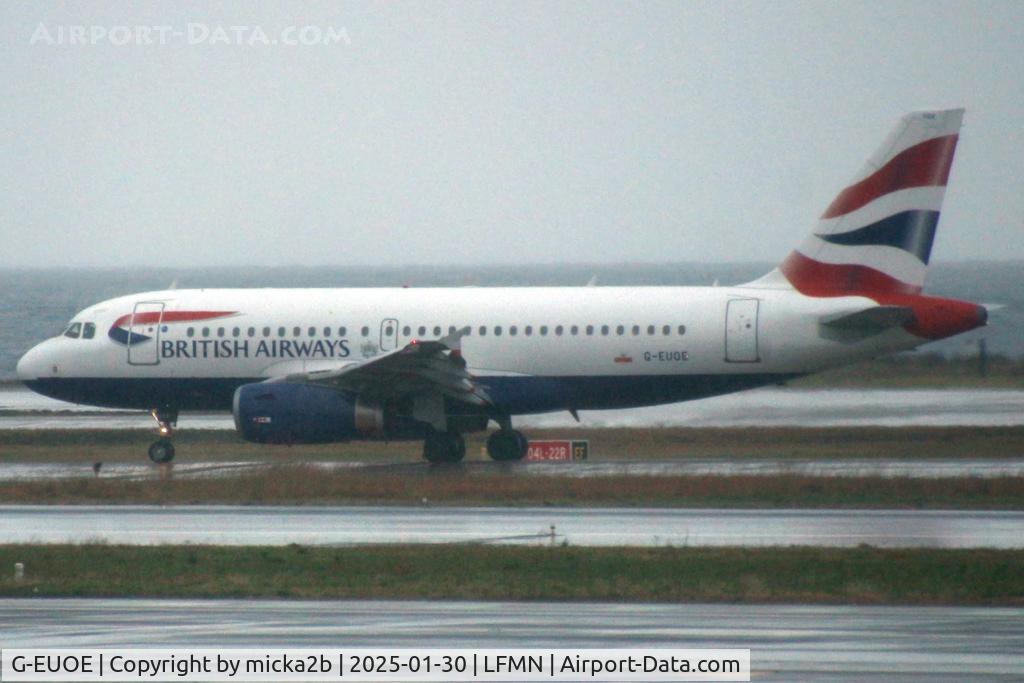G-EUOE, 2001 Airbus A319-131 C/N 1574, Taxiing
