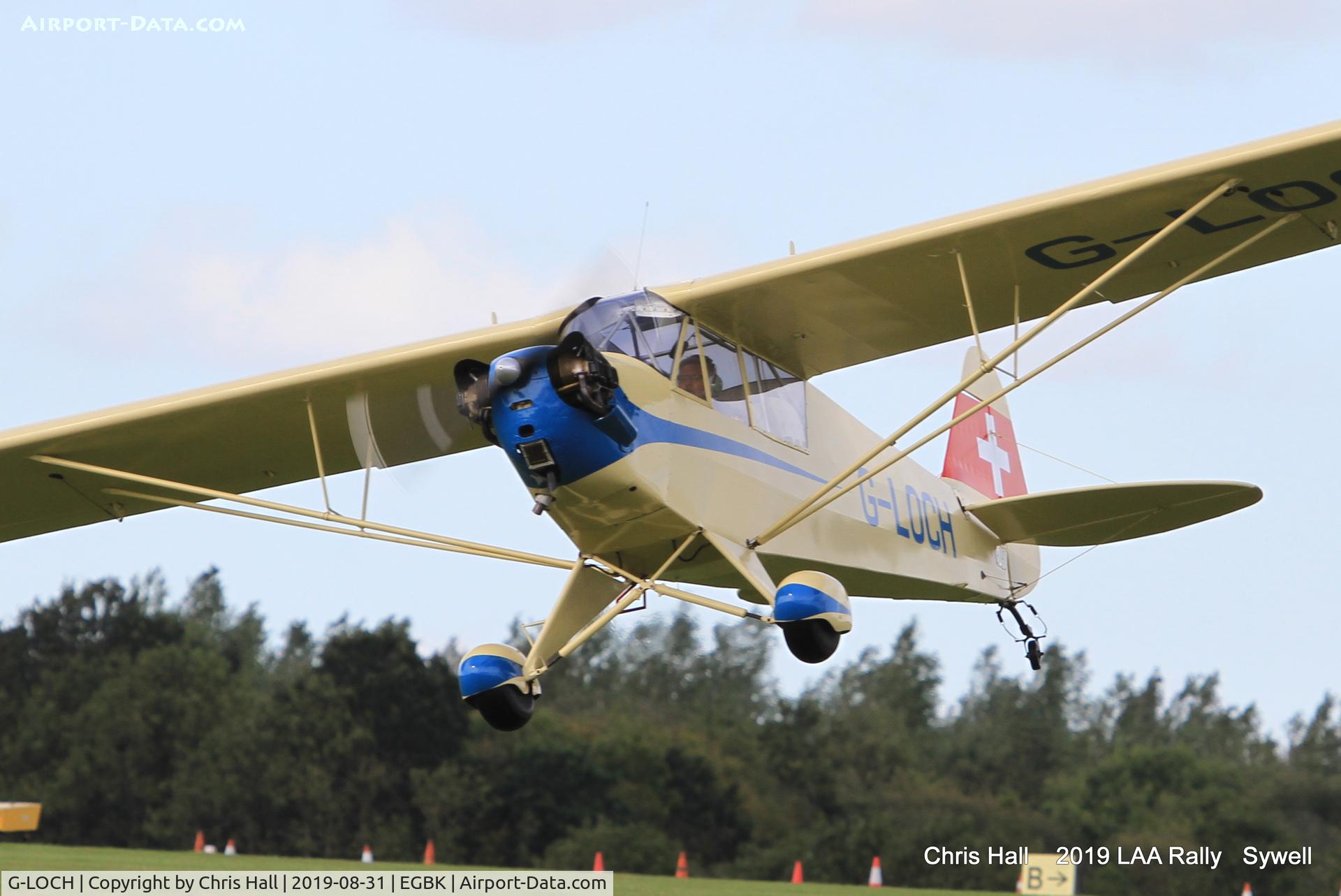G-LOCH, 1944 Piper L-4J Grasshopper (J3C-65D) C/N 12687, 2019 LAA Rally, Sywell