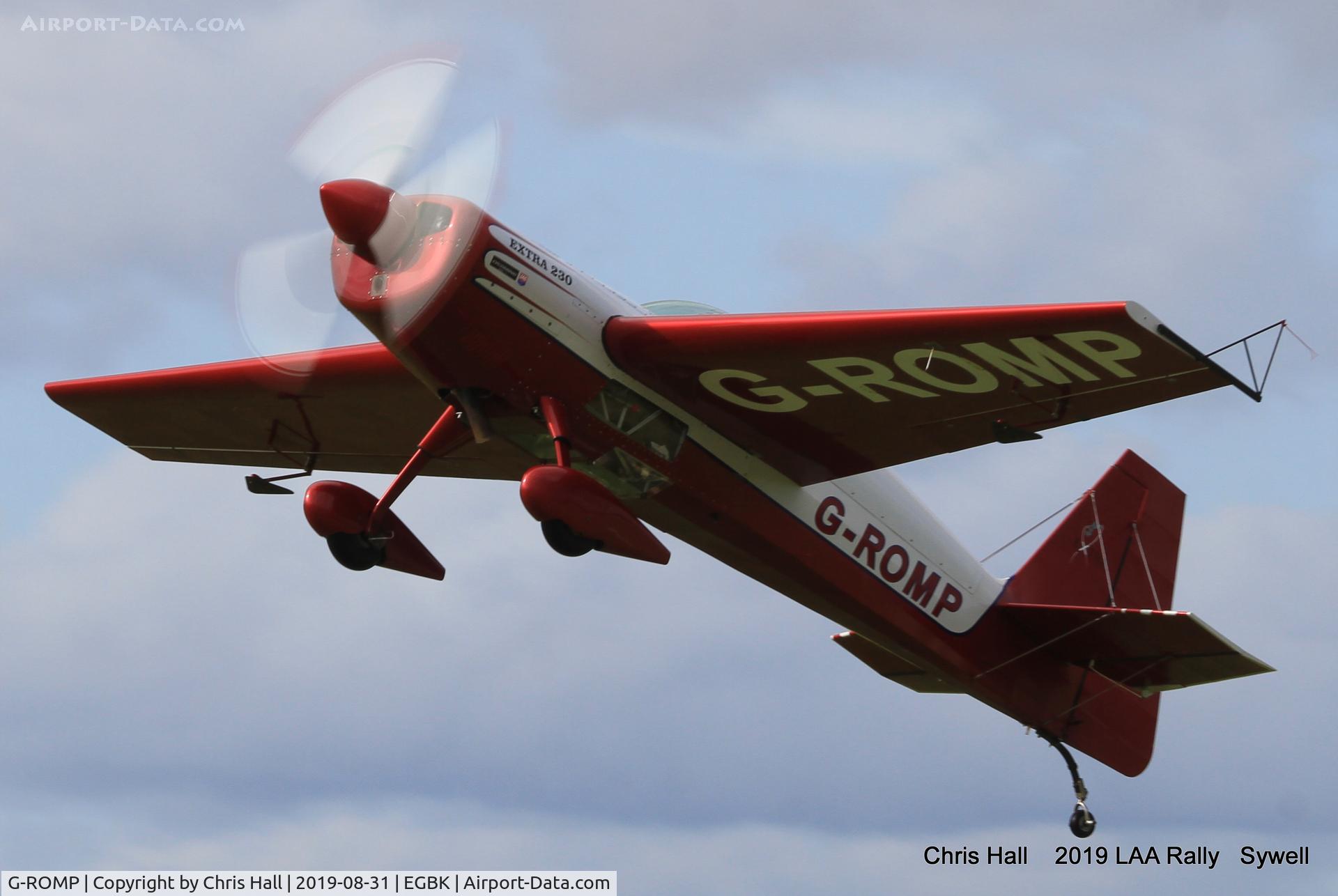 G-ROMP, 1987 Extra EA-230H C/N 001, 2019 LAA Rally, Sywell