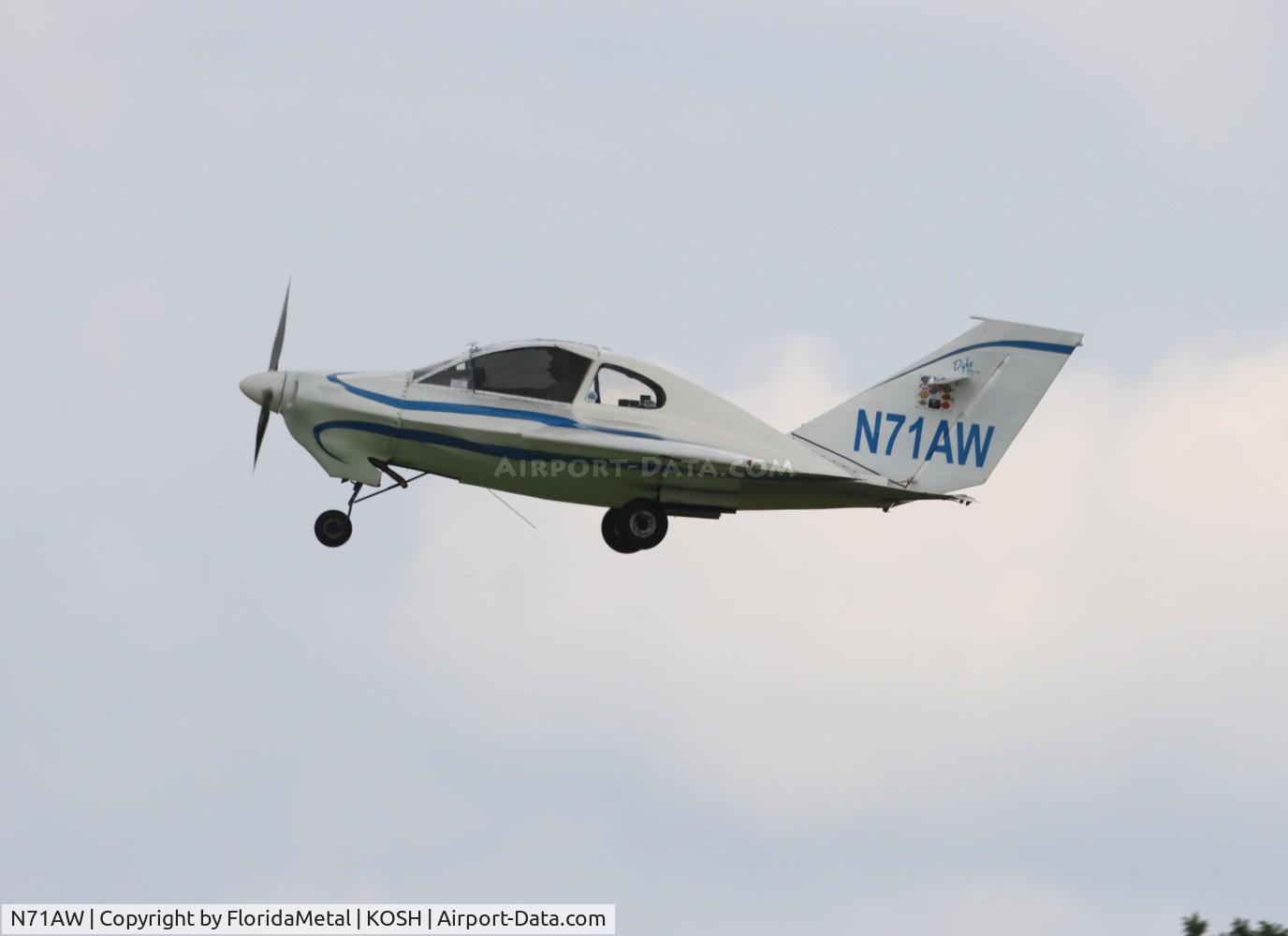 N71AW, 2010 Dyke JD-2 Delta C/N 1123, Dyke Delta zx 