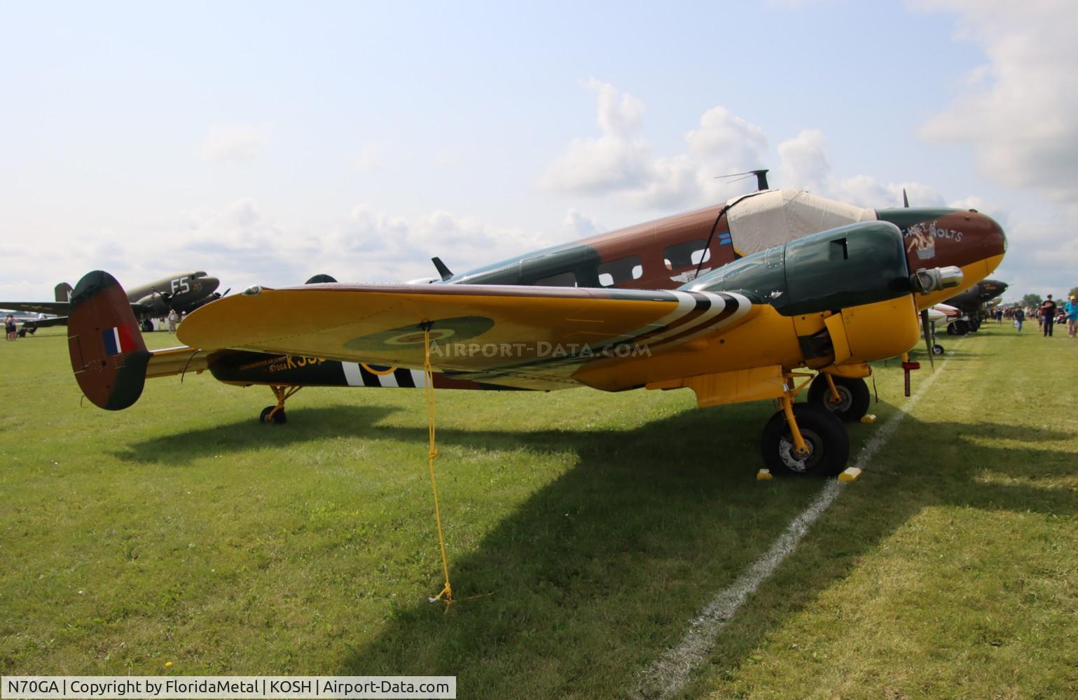 N70GA, 1946 Beech D18S C/N A-177, C-45 zx 