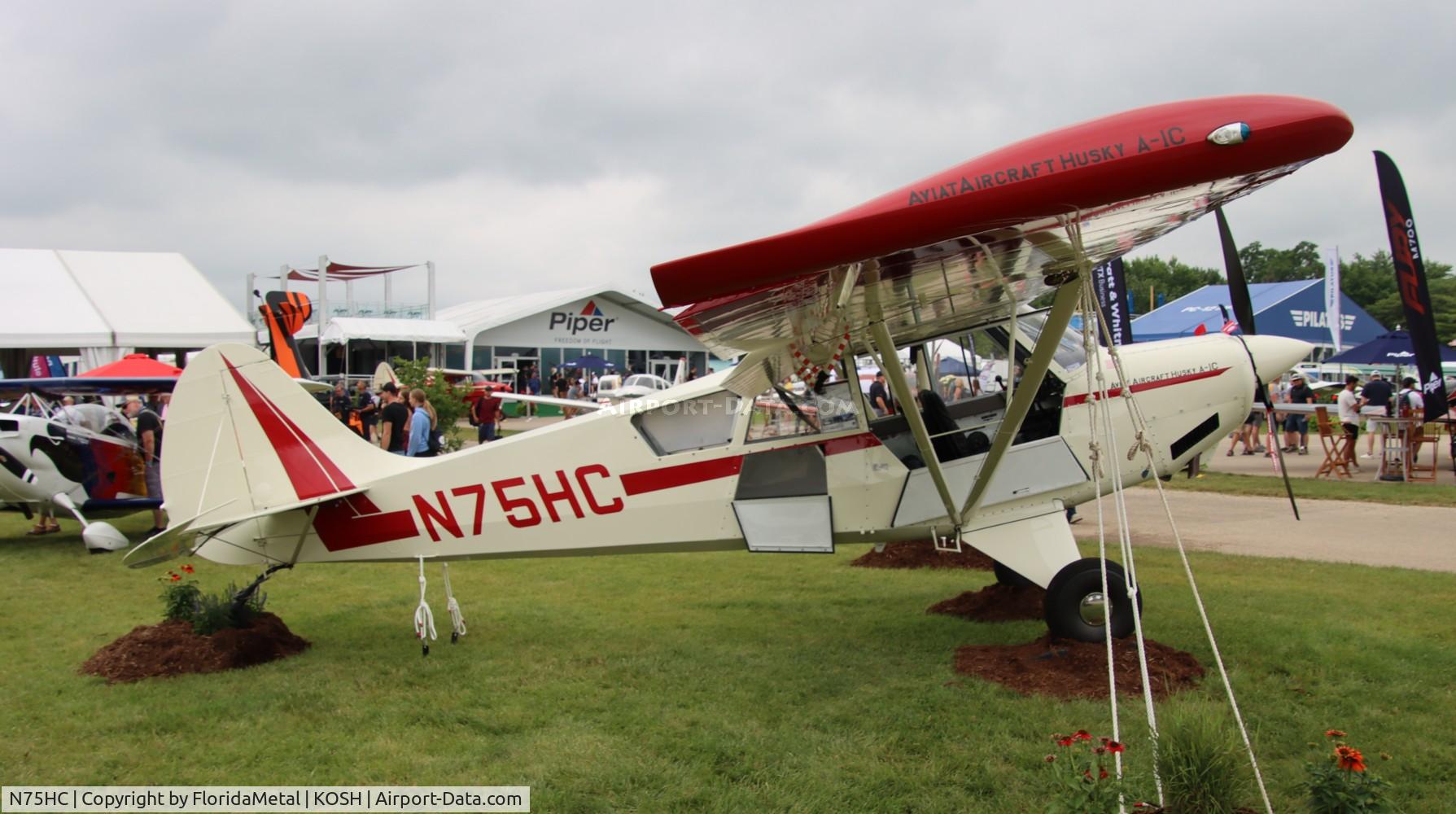 N75HC, 2024 Aviat A-1C-180 Husky C/N 3433, A-1C zx 