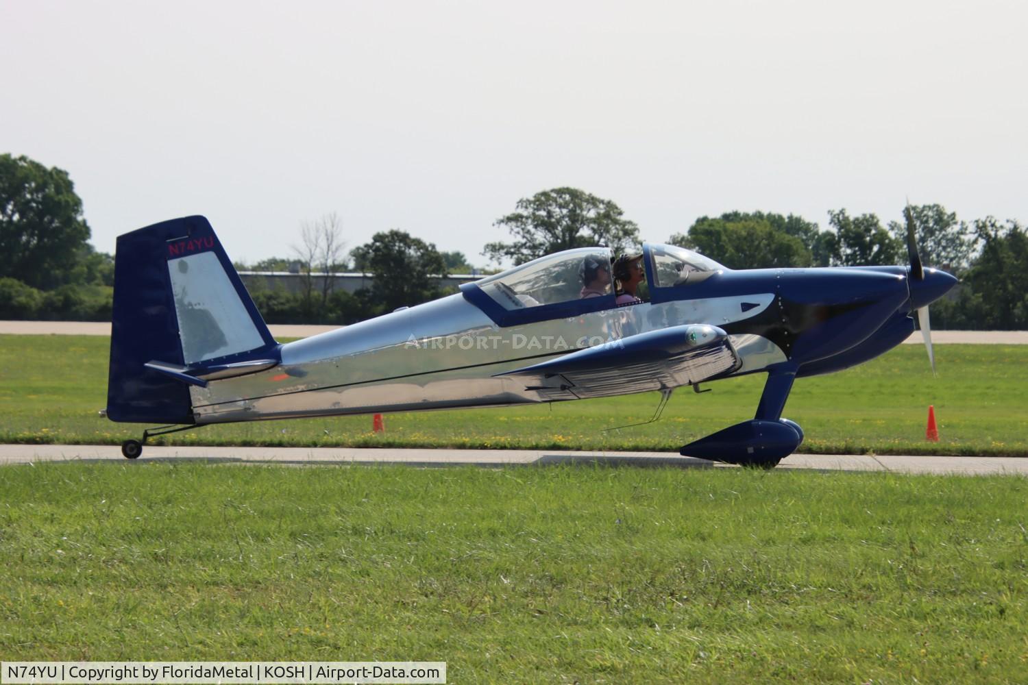N74YU, 2008 Vans RV-7 C/N 70579, RV-7 zx 