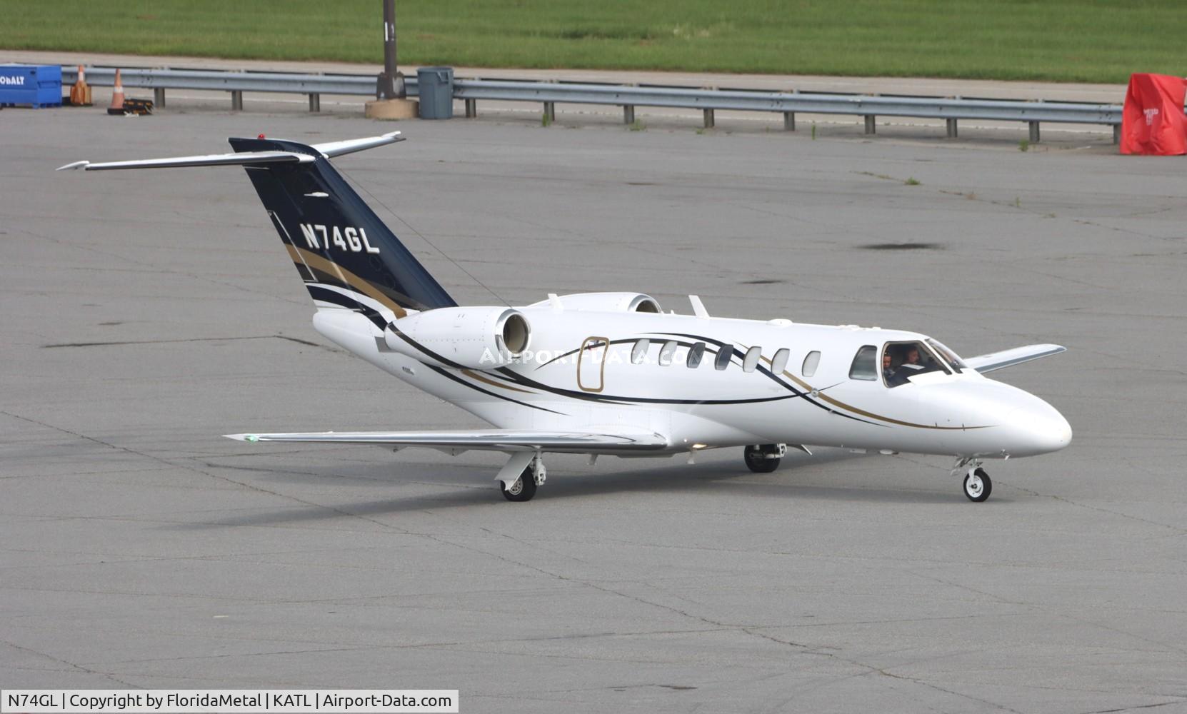 N74GL, 2003 Cessna 525A CitationJet CJ2 C/N 525A0159, C525A zx atl-orl 