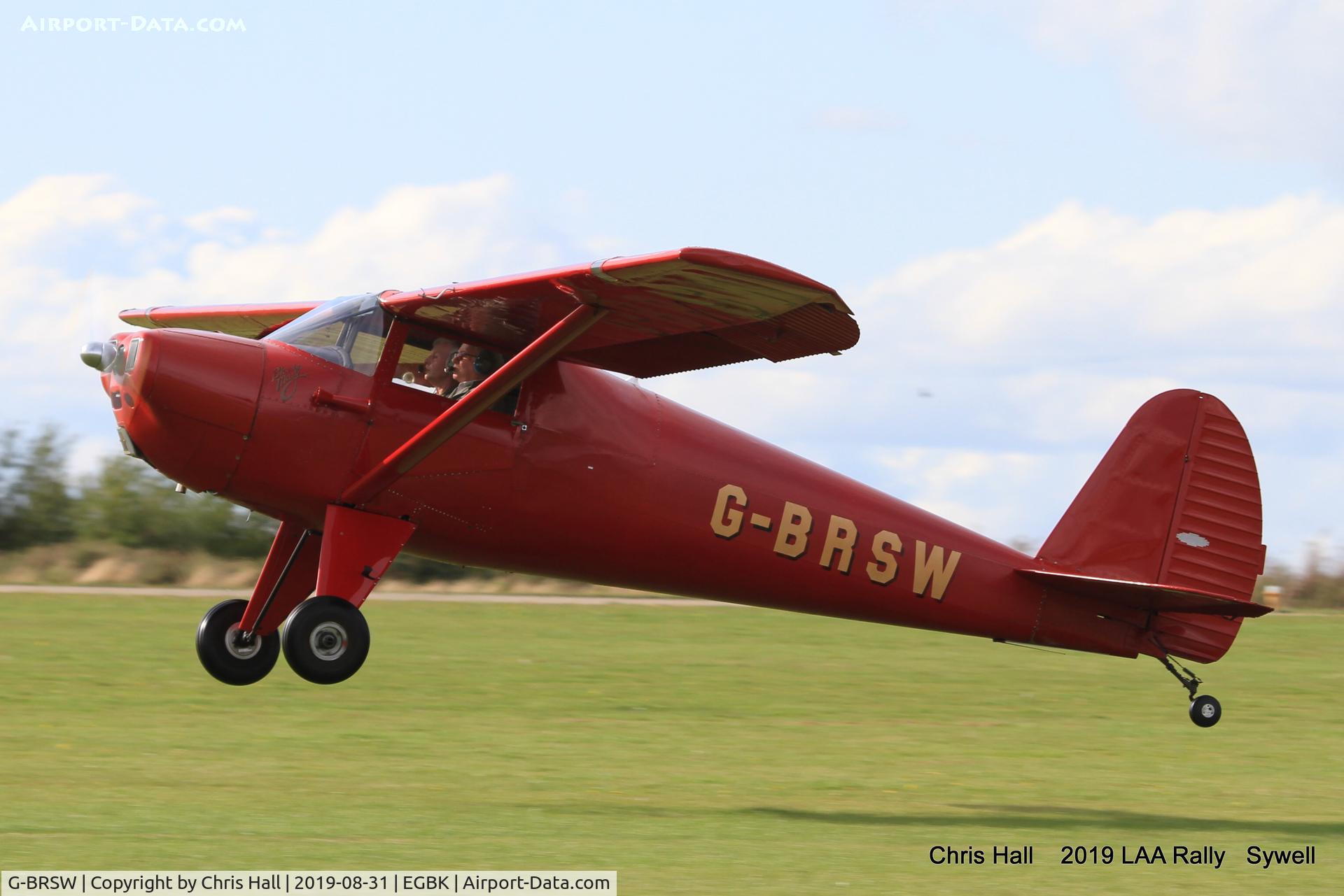 G-BRSW, 1946 Luscombe 8A C/N 3249, 2019 LAA Rally, Sywell