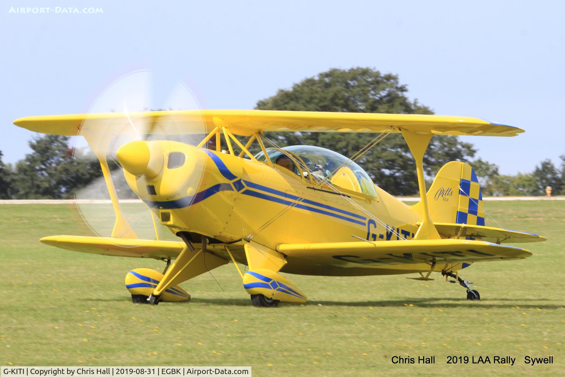 G-KITI, 1982 Pitts S-2E Special C/N 002, 2019 LAA Rally, Sywell