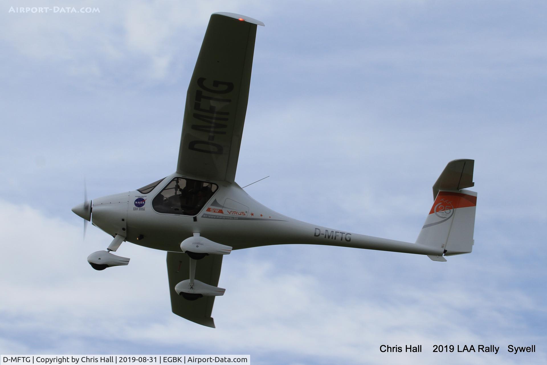 D-MFTG, Pipistrel Virus 912 SW100 C/N 638SWN100, 2019 LAA Rally, Sywell