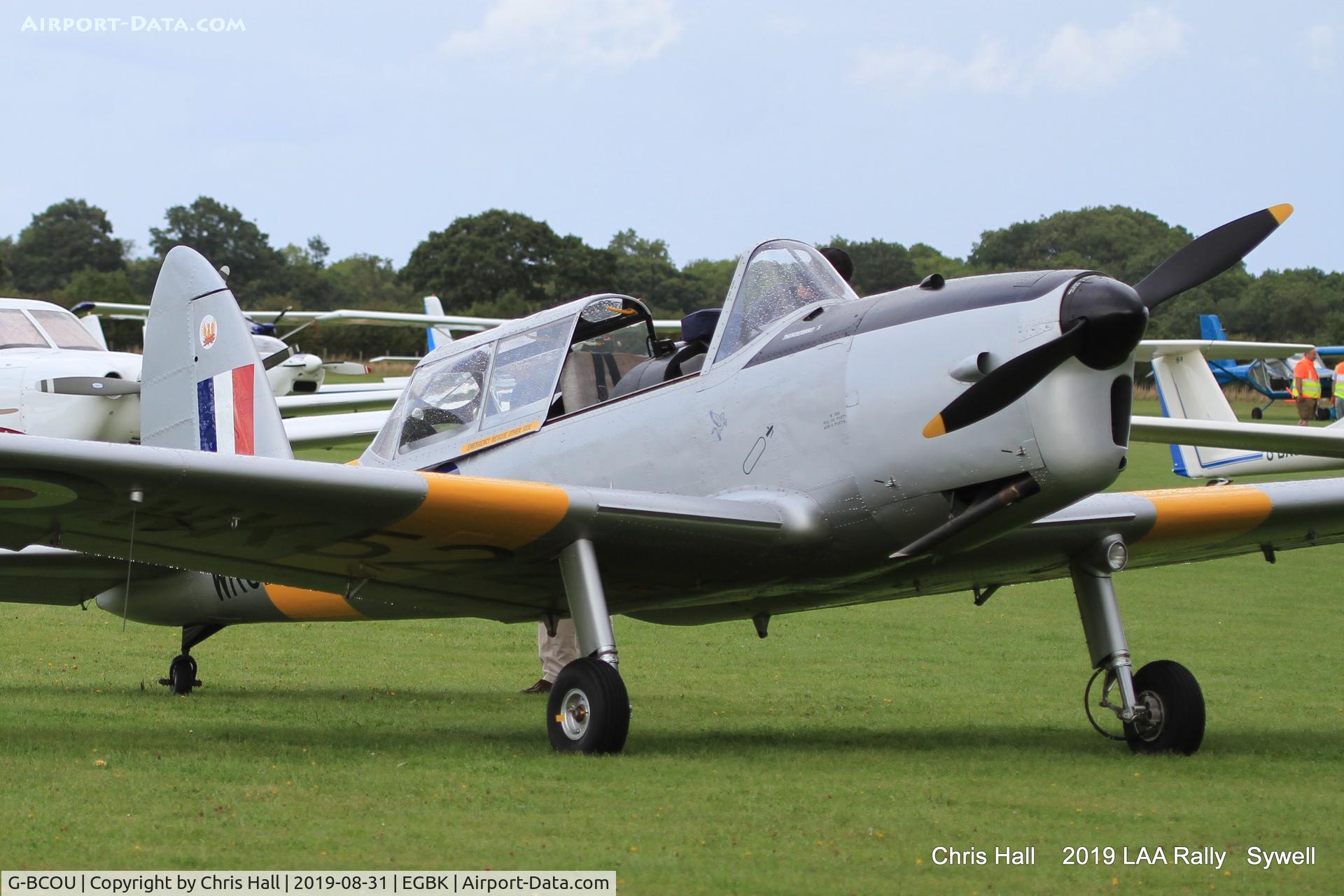 G-BCOU, 1952 De Havilland DHC-1 Chipmunk T.10 C/N C1/0559, 2019 LAA Rally, Sywell