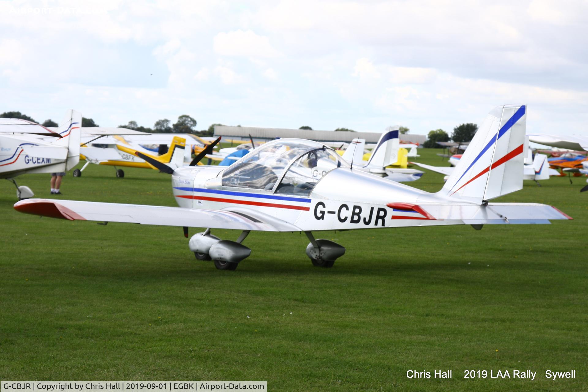 G-CBJR, 2002 Evektor-Aerotechnik EV-97 Eurostar C/N PFA 315-13845, 2019 LAA Rally, Sywell