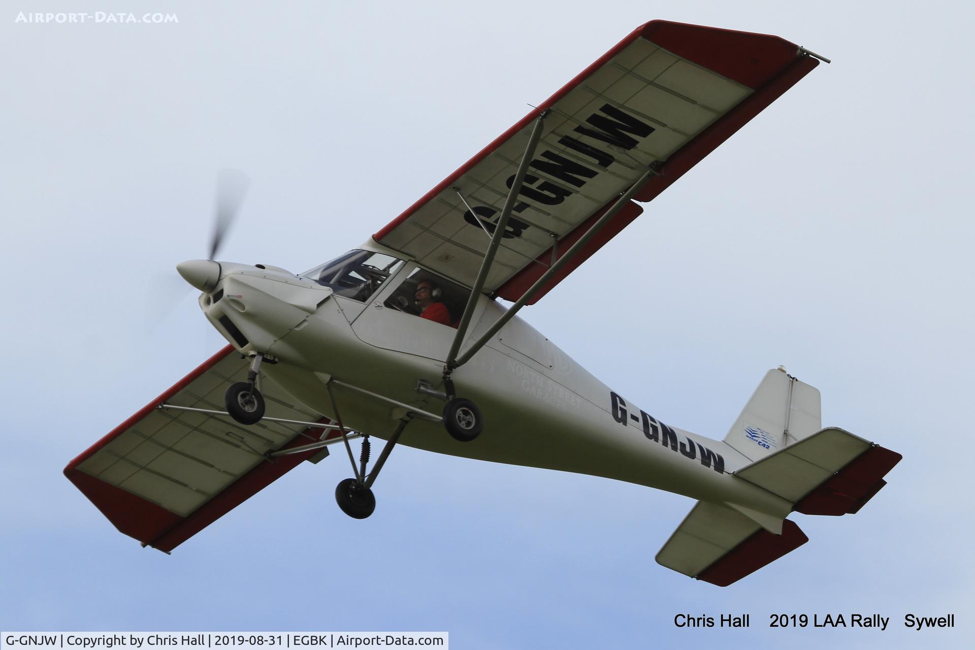 G-GNJW, 2002 Comco Ikarus C42 FB100 VLA C/N PFA 322-13717, 2019 LAA Rally, Sywell