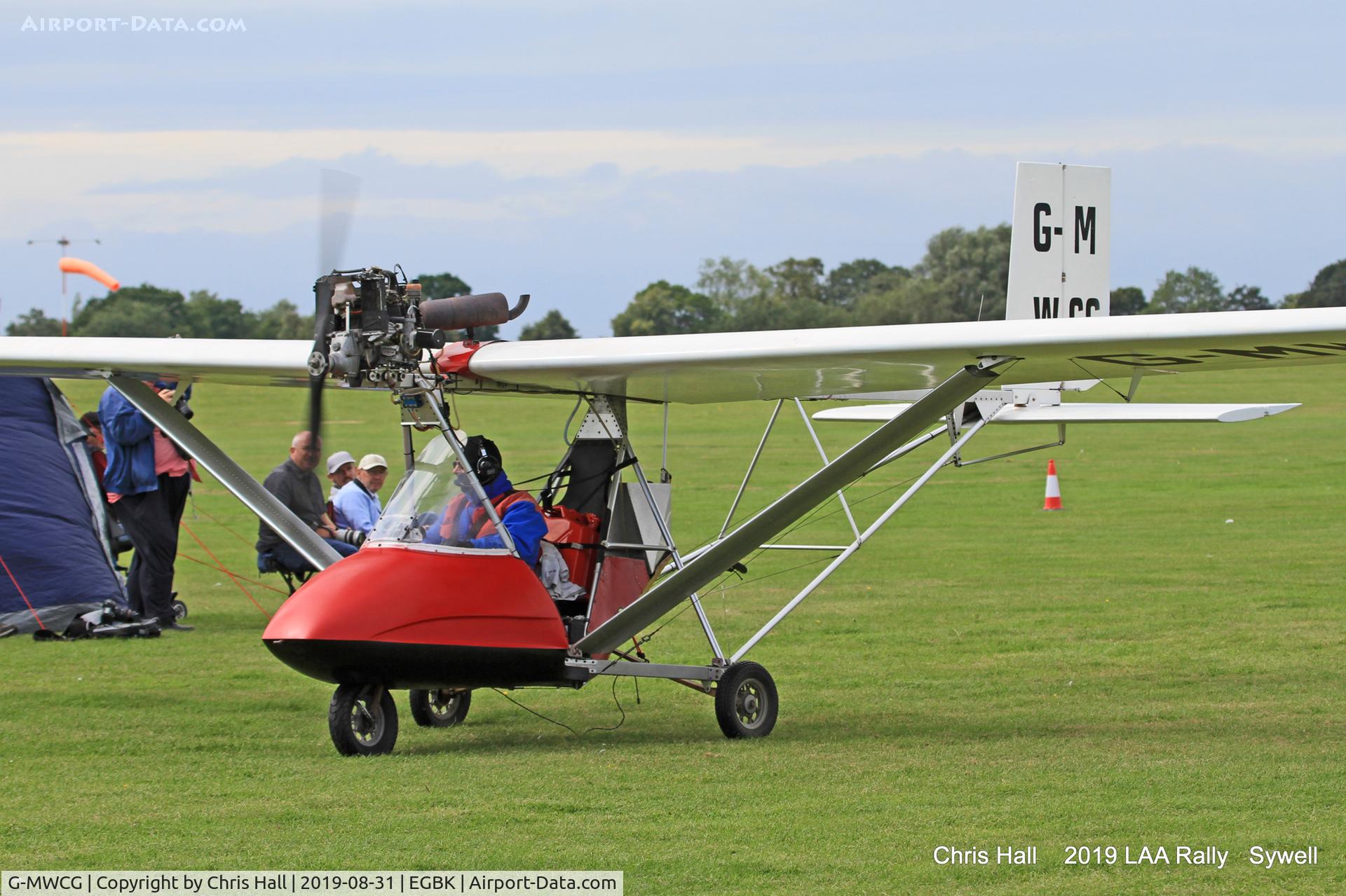 G-MWCG, 1990 Microflight Aircraft Ltd Spectrum C/N 011, 2019 LAA Rally, Sywell
