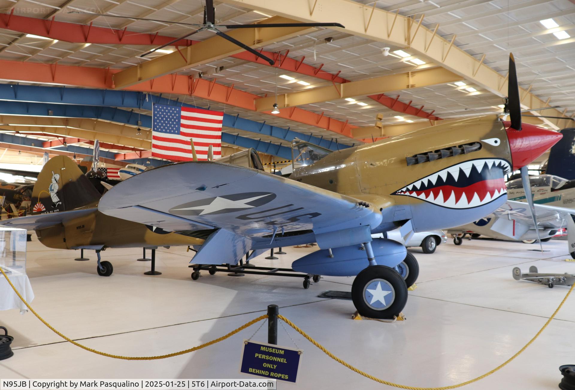 N95JB, 1941 Curtiss P-40E C/N 18796, Curtis P-40E