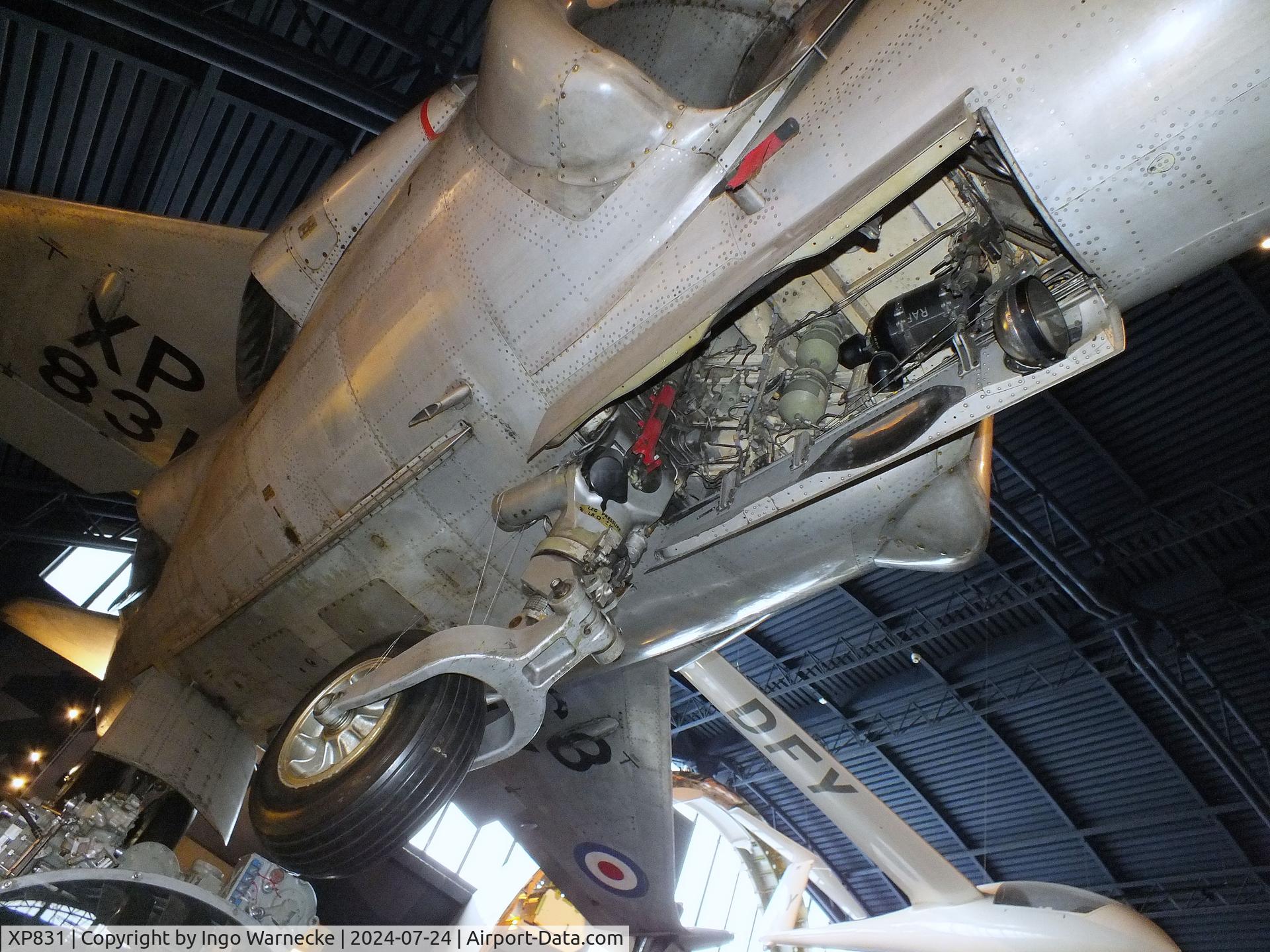 XP831, 1961 Hawker Siddeley P.1127 C/N P-01, Hawker Siddeley P.1127 at the Science Museum, London