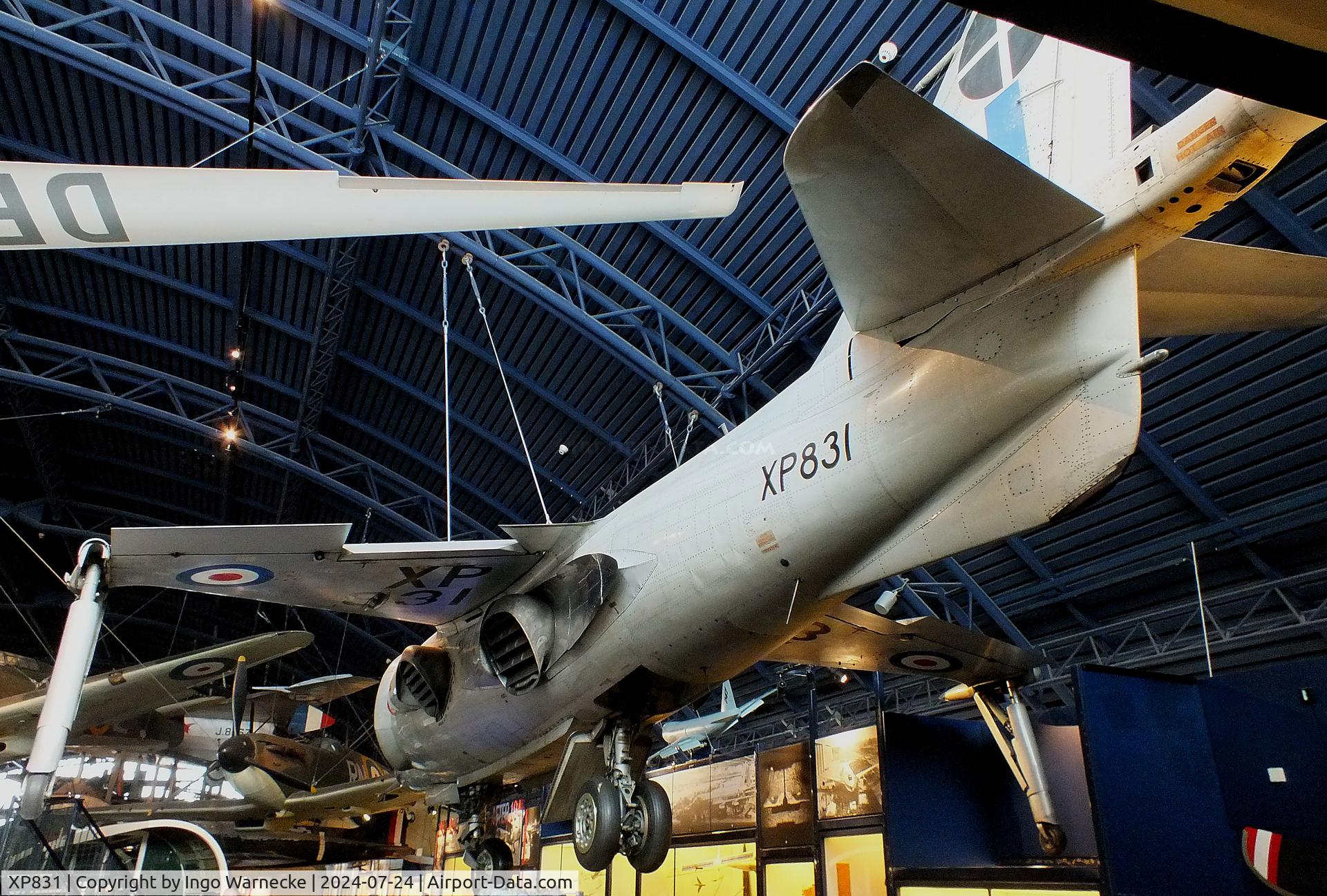 XP831, 1961 Hawker Siddeley P.1127 C/N P-01, Hawker Siddeley P.1127 at the Science Museum, London