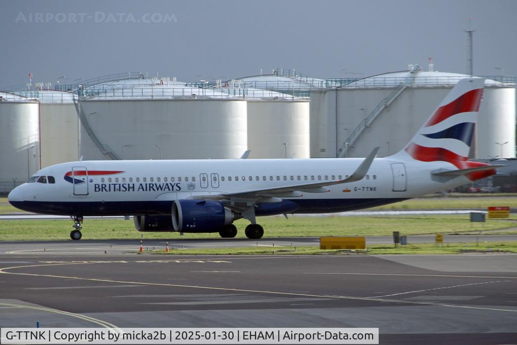 G-TTNK, 2020 Airbus A320-251N C/N 9551, Taxiing