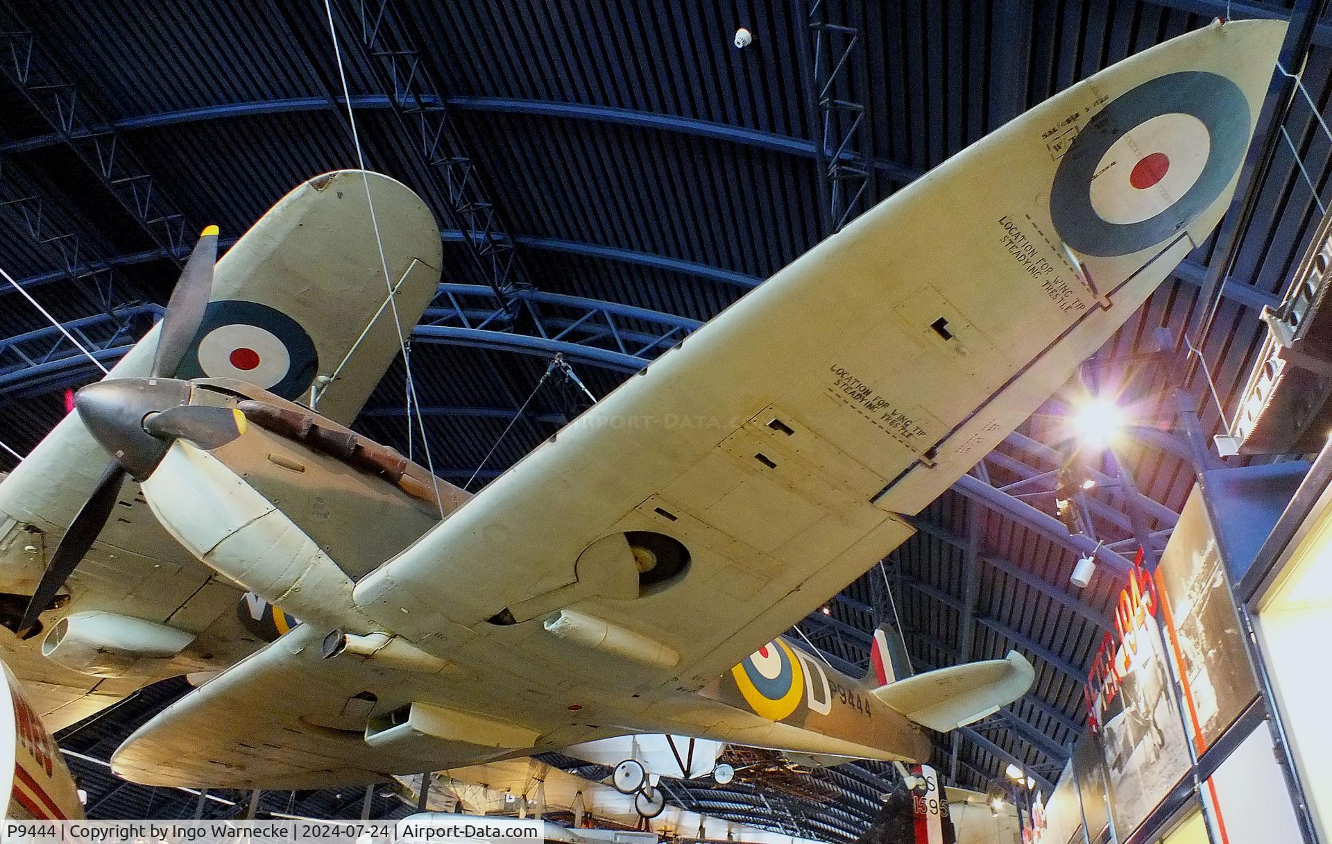 P9444, Supermarine 300 Spitfire Mk1A C/N 6S/30613, Supermarine Spitfire Ia at the Science Museum, London