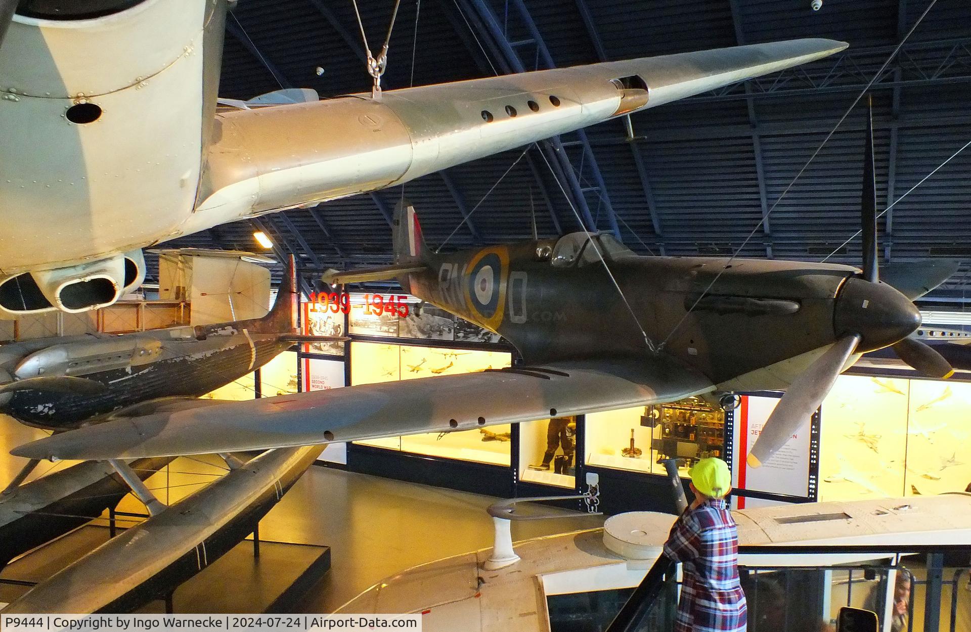 P9444, Supermarine 300 Spitfire Mk1A C/N 6S/30613, Supermarine Spitfire Mk1A at the Science Museum, London