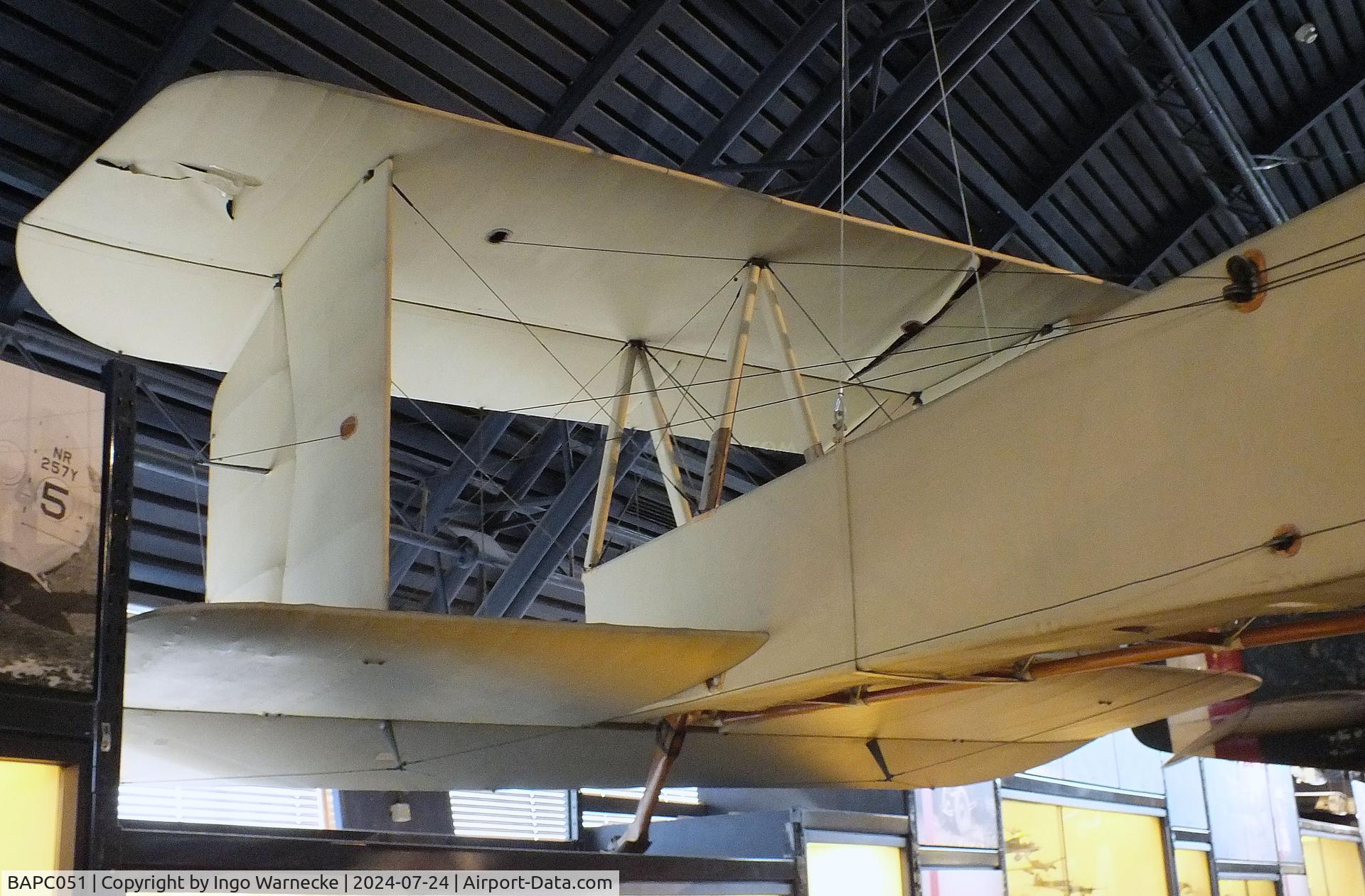 BAPC051, 1918 Vickers FB.27 Vimy IV C/N BAPC.051, Vickers FB.27 Vimy IV at the Science Museum, London