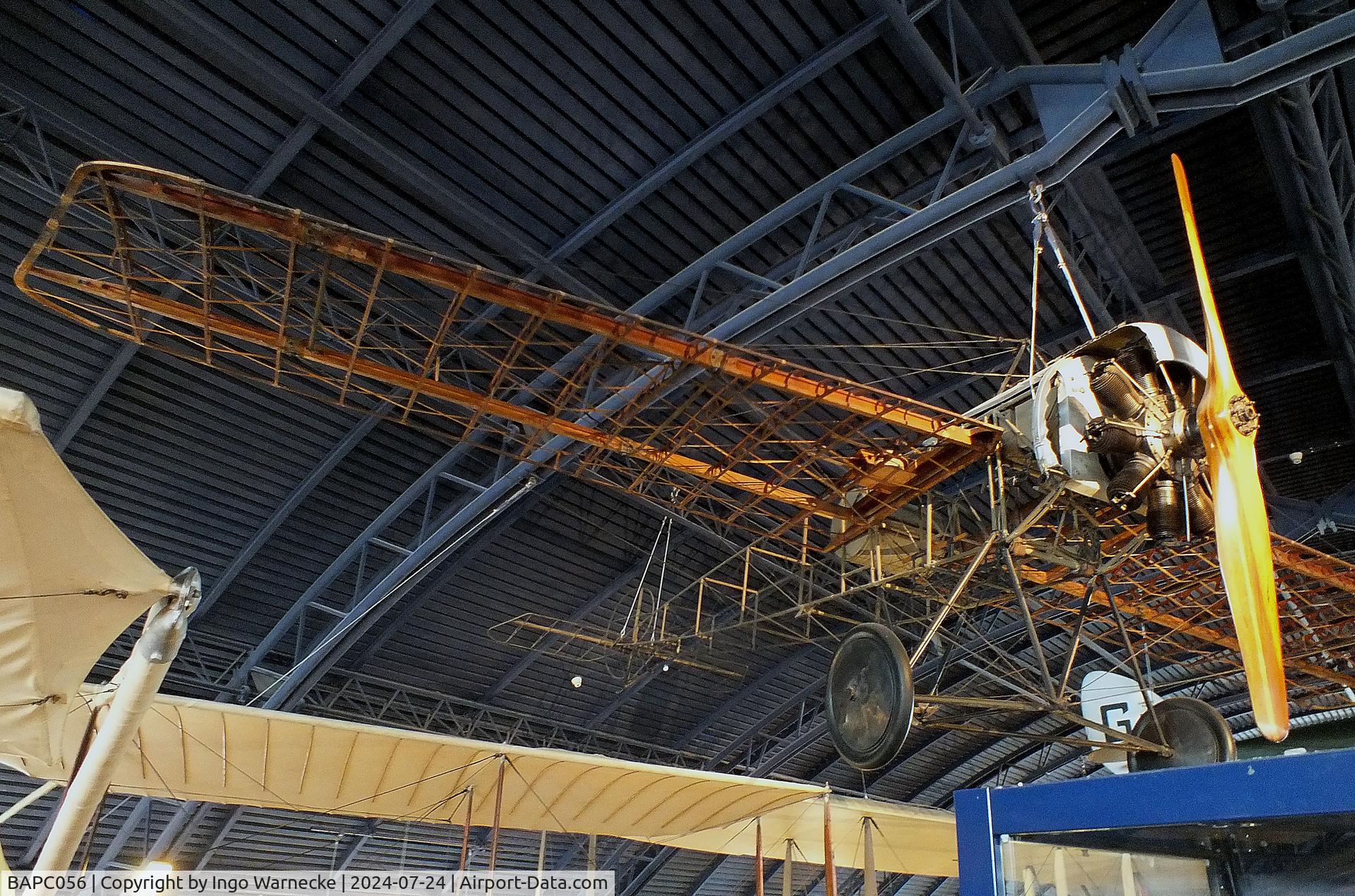 BAPC056, 1916 Fokker E.III Eindecker C/N BAPC.056, Fokker E III Eindecker (minus outer skin) at the Science Museum, London