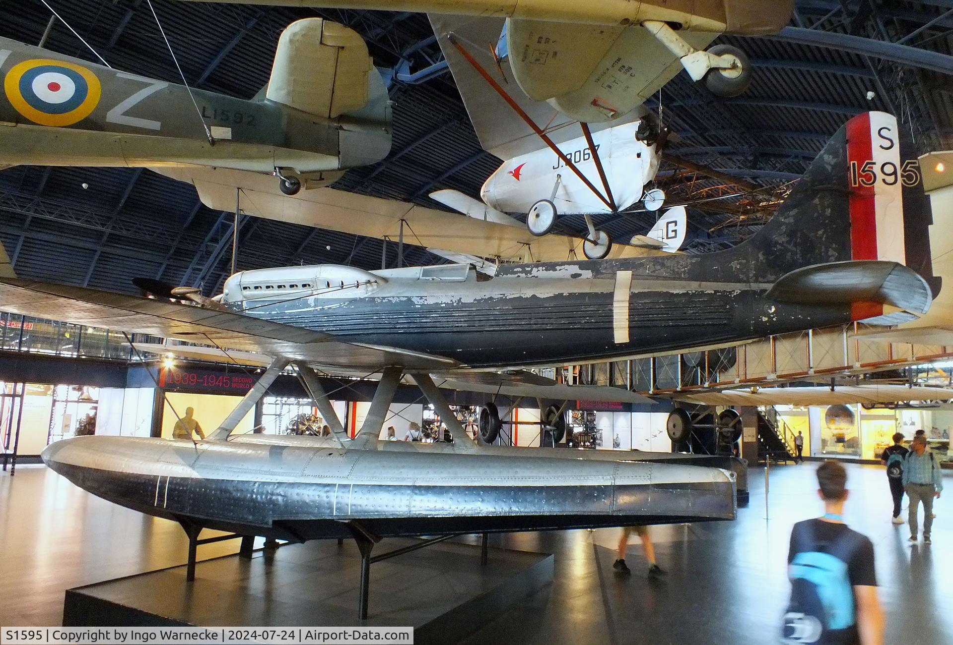 S1595, Supermarine S-6B C/N Not found S1595, Supermarine S-6B at the Science Museum, London