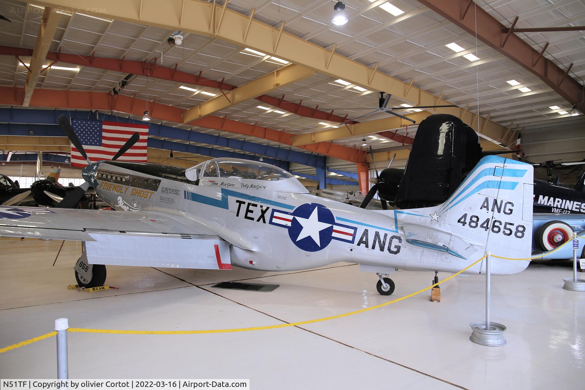 N51TF, 1944 North American F-51D Mustang C/N 44-84658, march 2022