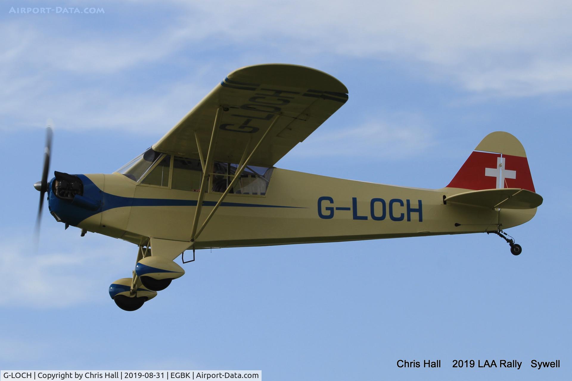 G-LOCH, 1944 Piper L-4J Grasshopper (J3C-65D) C/N 12687, 2019 LAA Rally, Sywell