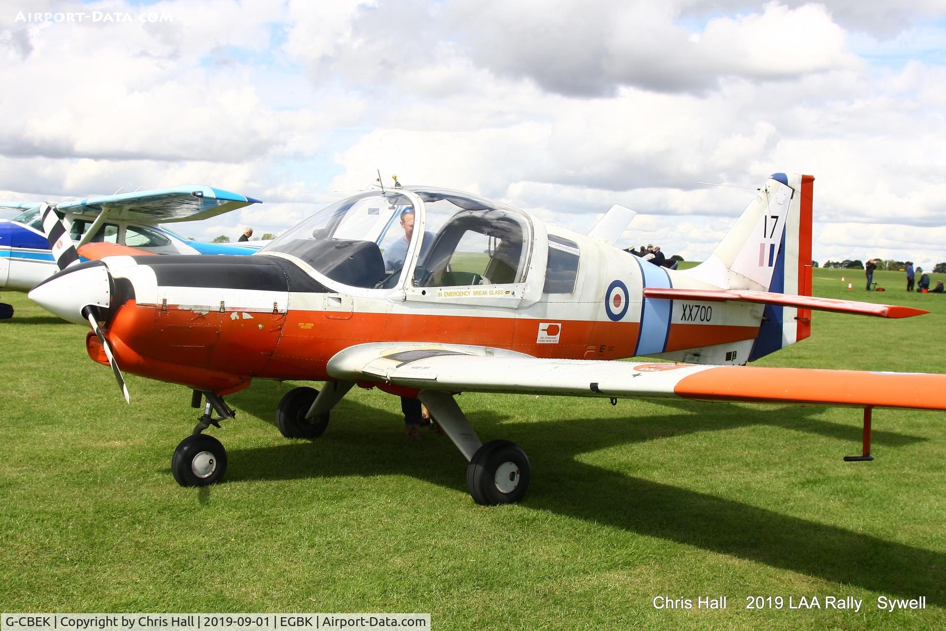 G-CBEK, 1975 Scottish Aviation Bulldog T.1 C/N BH120/349, 2019 LAA Rally, Sywell