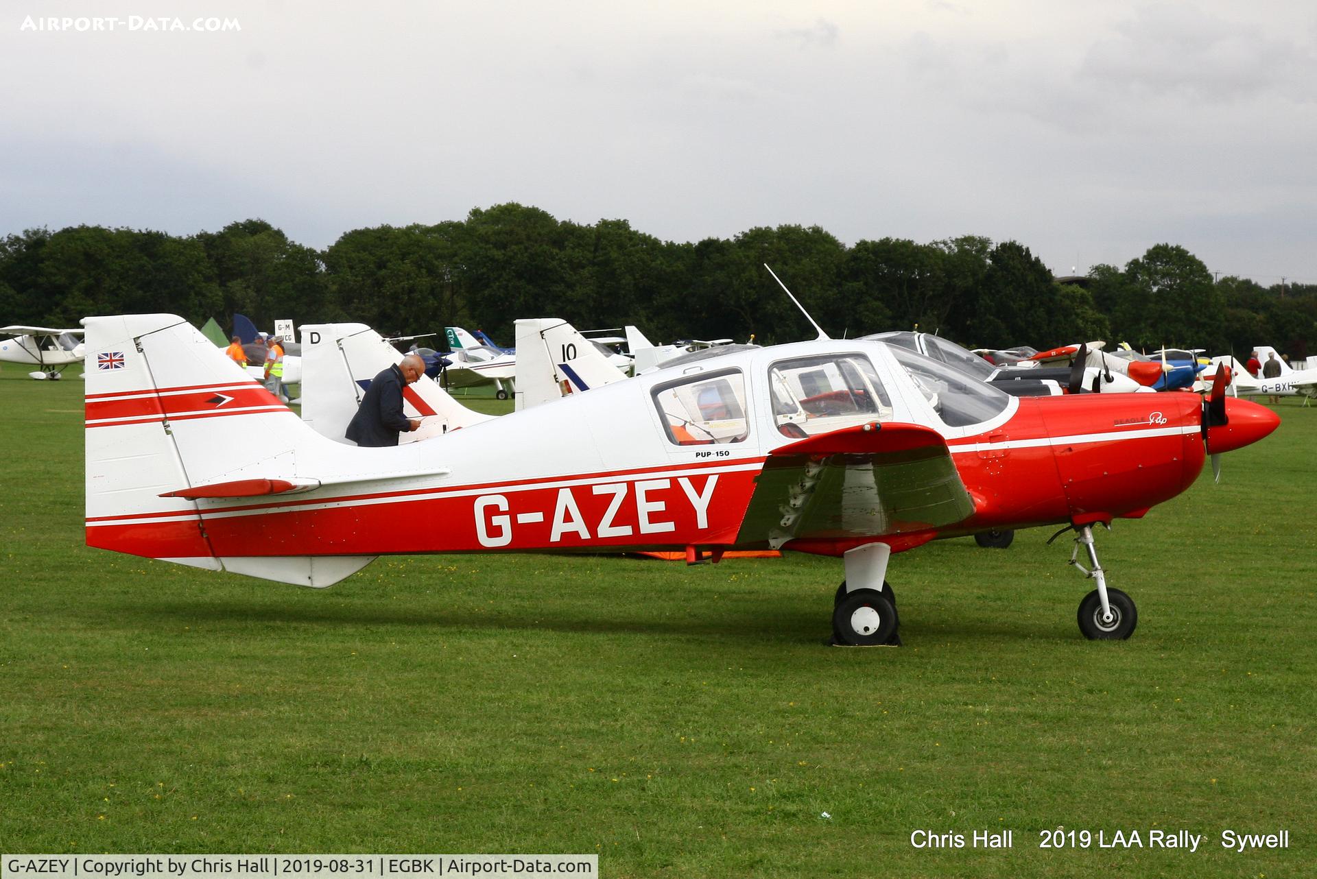 G-AZEY, 1969 Beagle B-121 Pup Series 2 (Pup 150) C/N B121-136, 2019 LAA Rally, Sywell