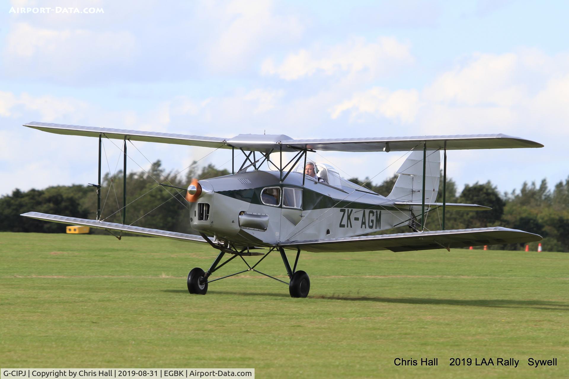 G-CIPJ, 1938 De Havilland DH.83 Fox Moth C/N TS2810, 2019 LAA Rally, Sywell