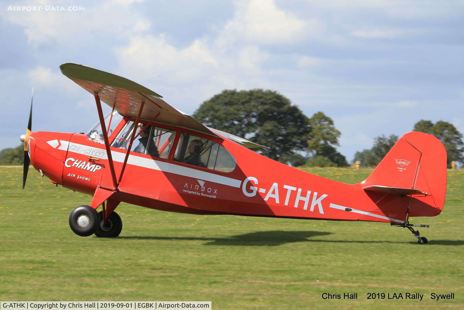 G-ATHK, 1946 Aeronca 7AC Champion C/N 7AC-971, 2019 LAA Rally, Sywell